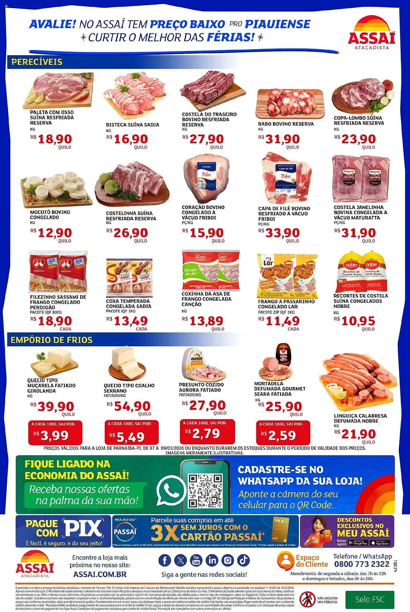 Encarte de Encarte Assaí Atacadista 7 de janeiro até 9 de janeiro 2026 - Pagina 2
