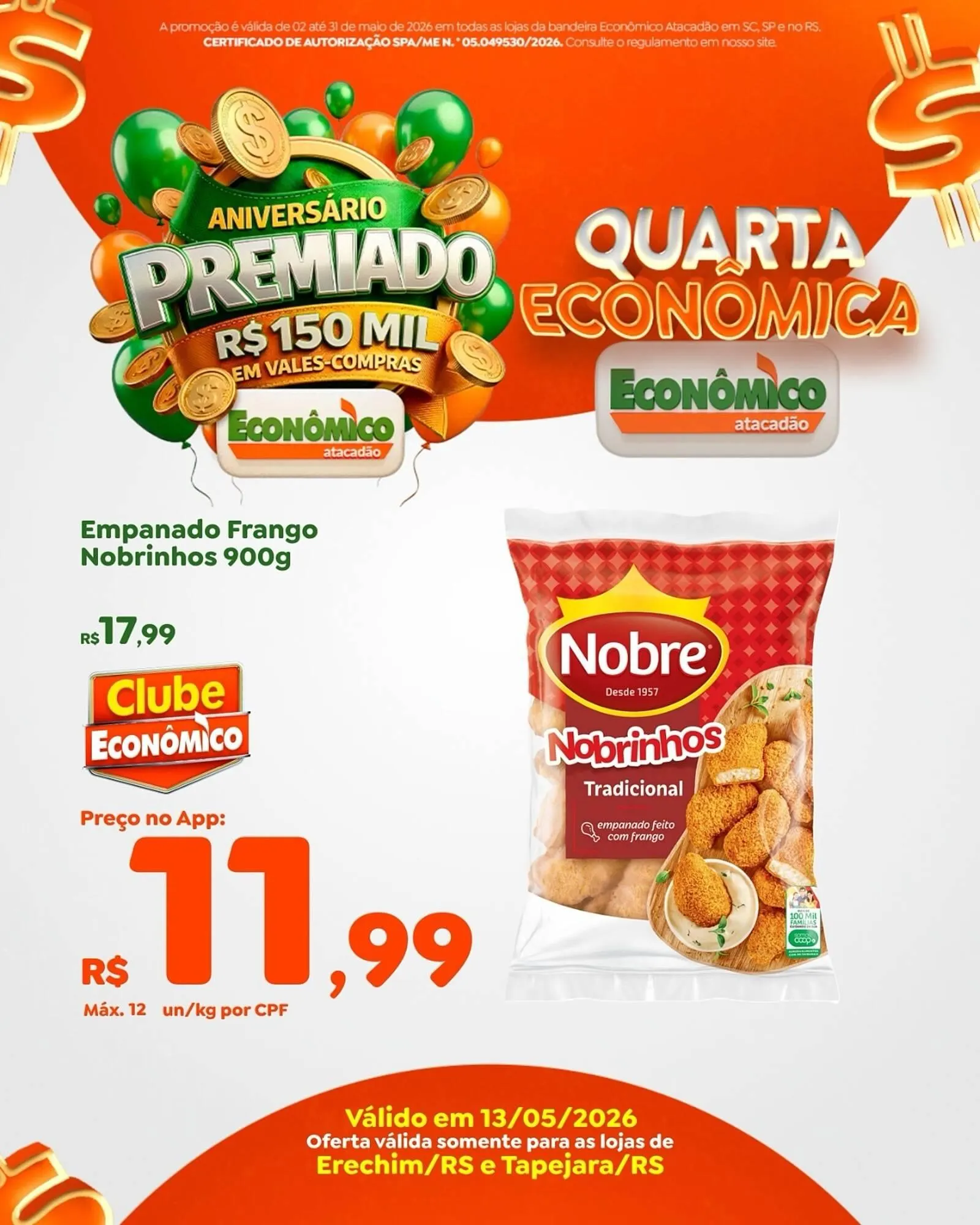 Encarte de Catálogo Econômico Atacadão 13 de maio até 31 de maio 2026 - Pagina 4