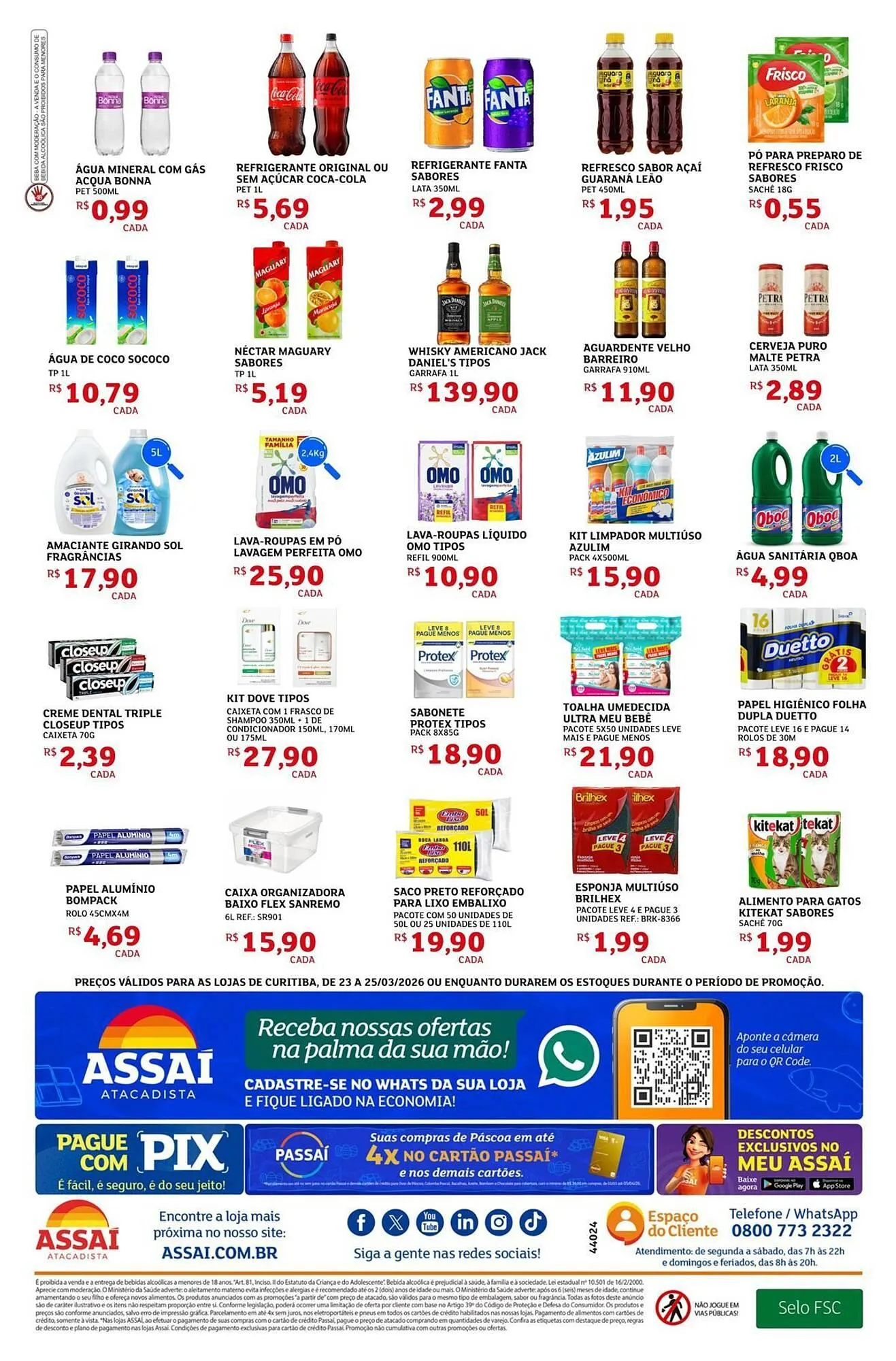 Encarte de Encarte Assaí Atacadista 23 de março até 25 de março 2026 - Pagina 2