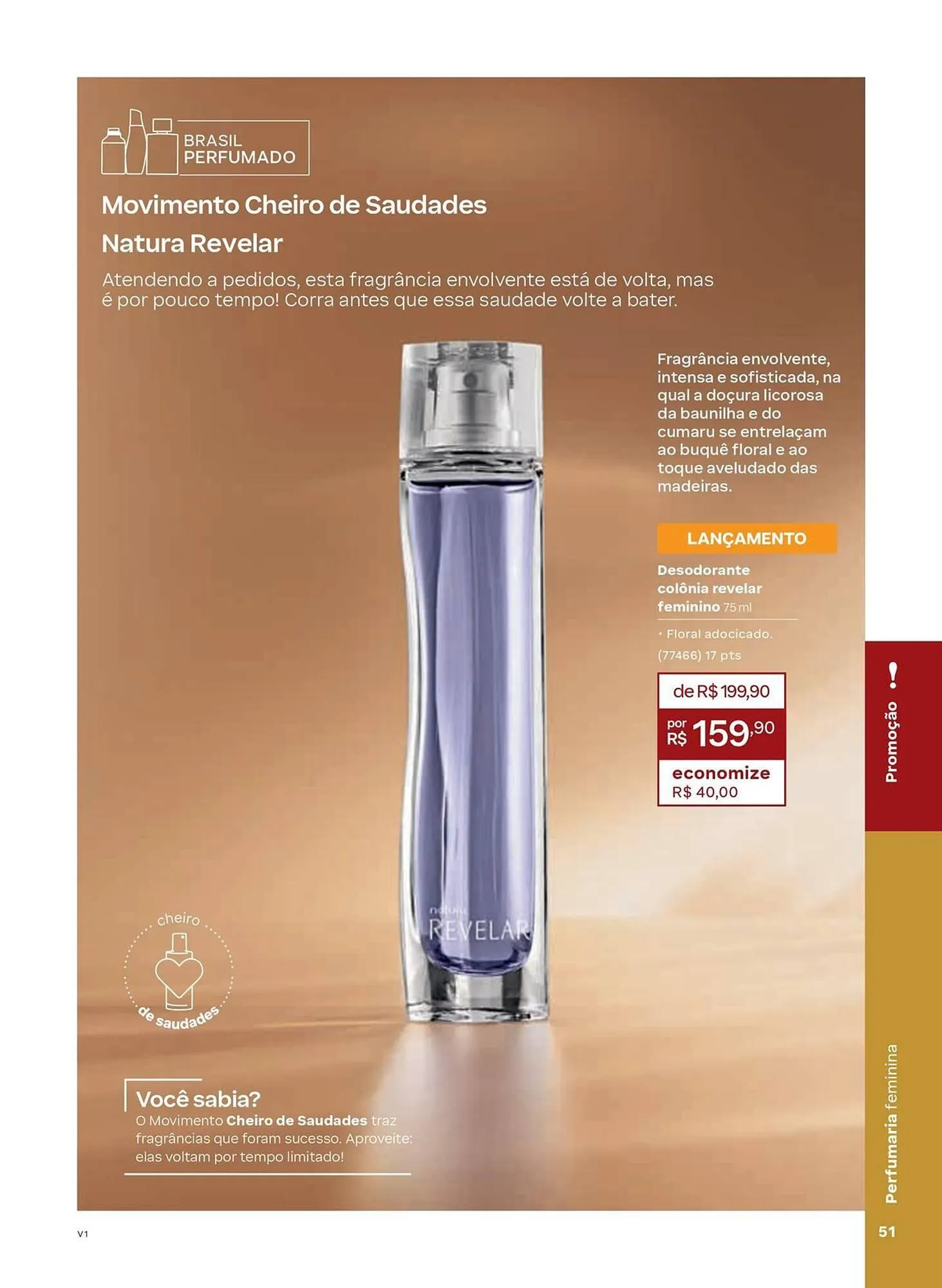 Encarte de Catálogo Natura 1 de janeiro até 31 de janeiro 2026 - Pagina 51