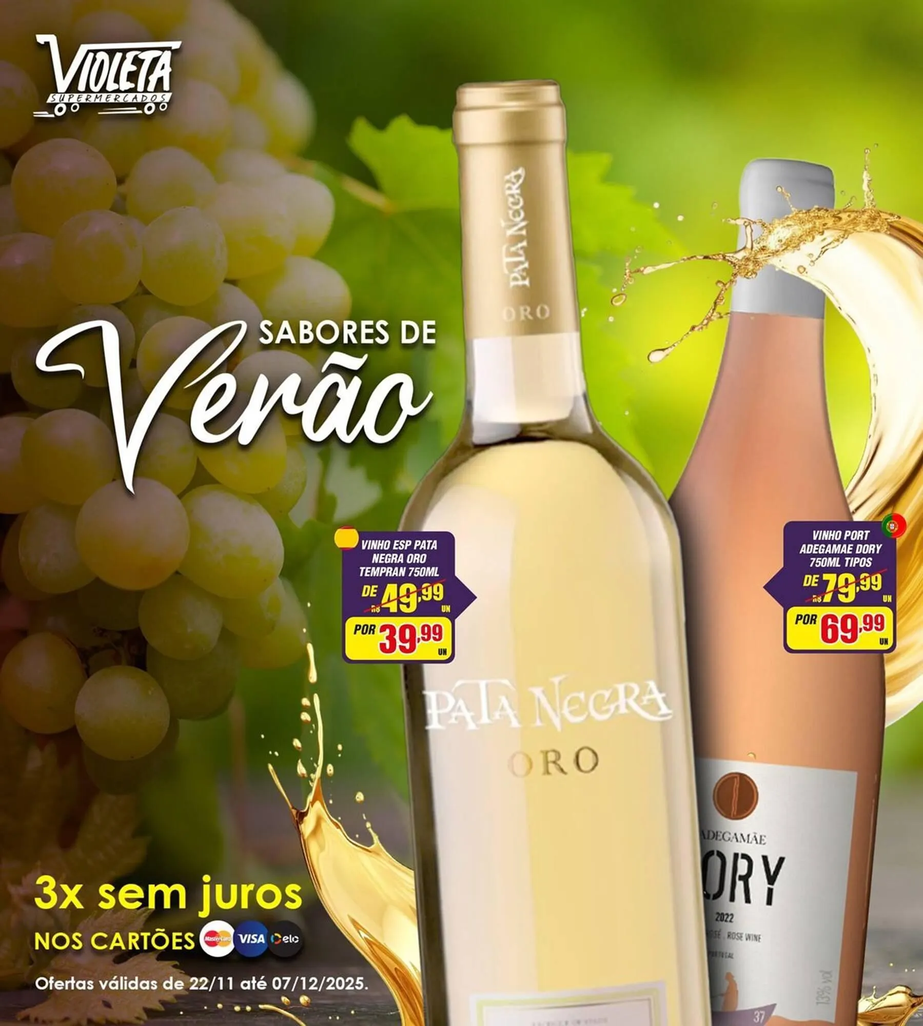 Encarte de Catálogo Violeta Supermercados 25 de novembro até 7 de dezembro 2025 - Pagina 1