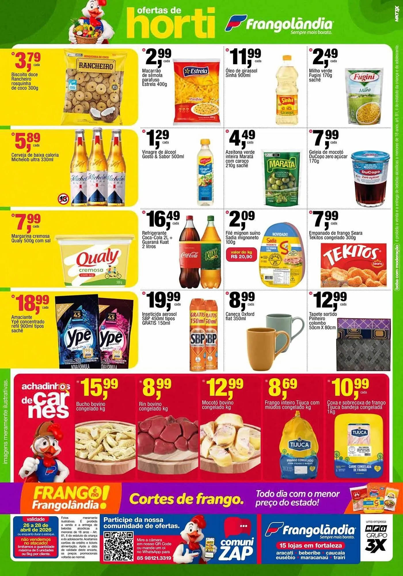 Encarte de Encarte Frangolândia 26 de abril até 28 de abril 2026 - Pagina 2