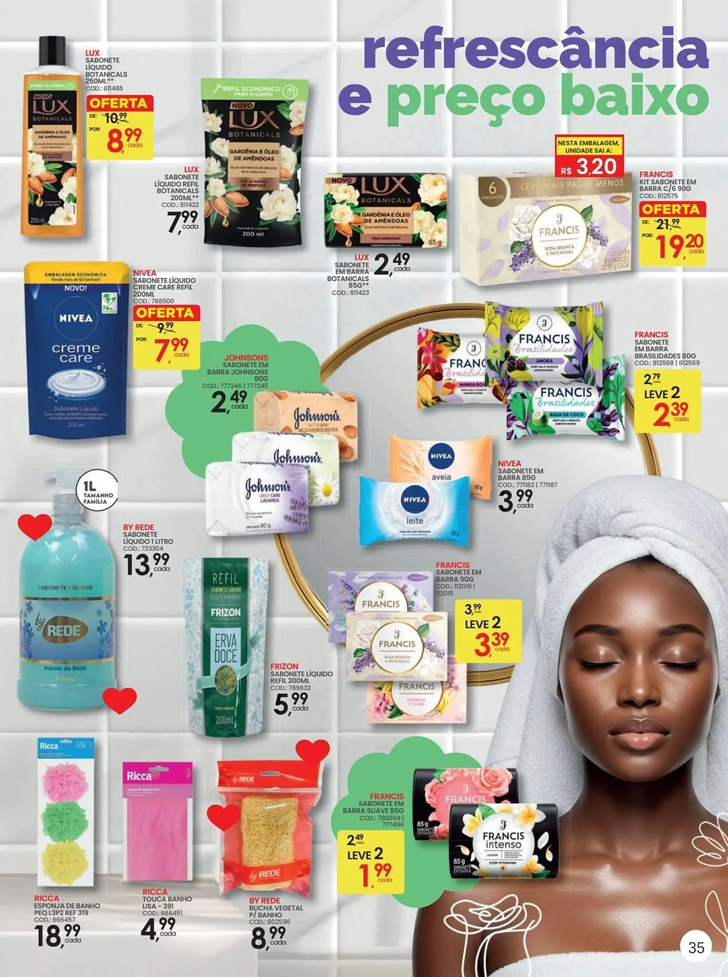 Encarte de Folheto Lojas Rede 5 de setembro até 30 de setembro 2025 - Pagina 35