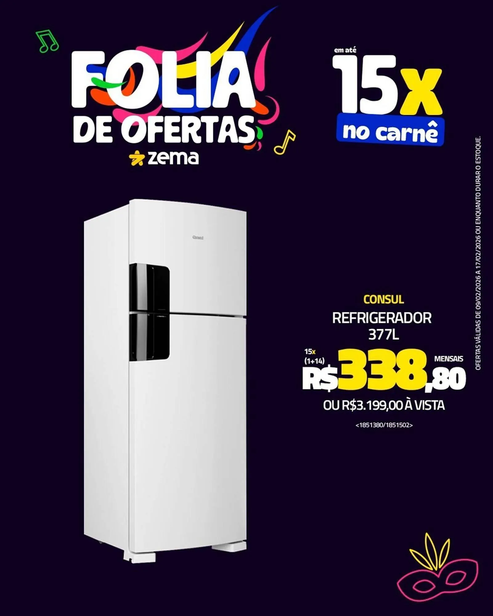 Encarte de Folheto Zema 9 de fevereiro até 17 de fevereiro 2026 - Pagina 2