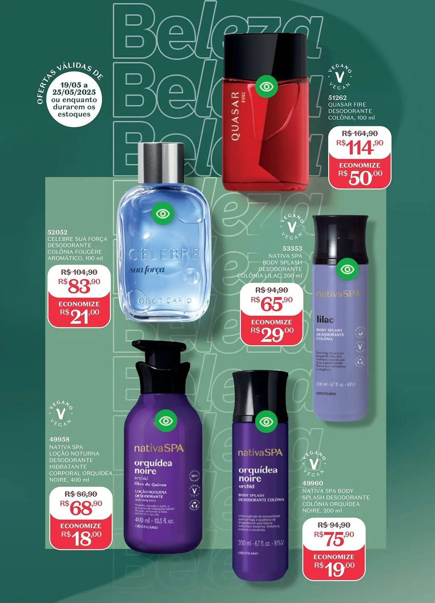 Encarte de Catálogo O Boticário 12 de maio até 25 de maio 2025 - Pagina 197