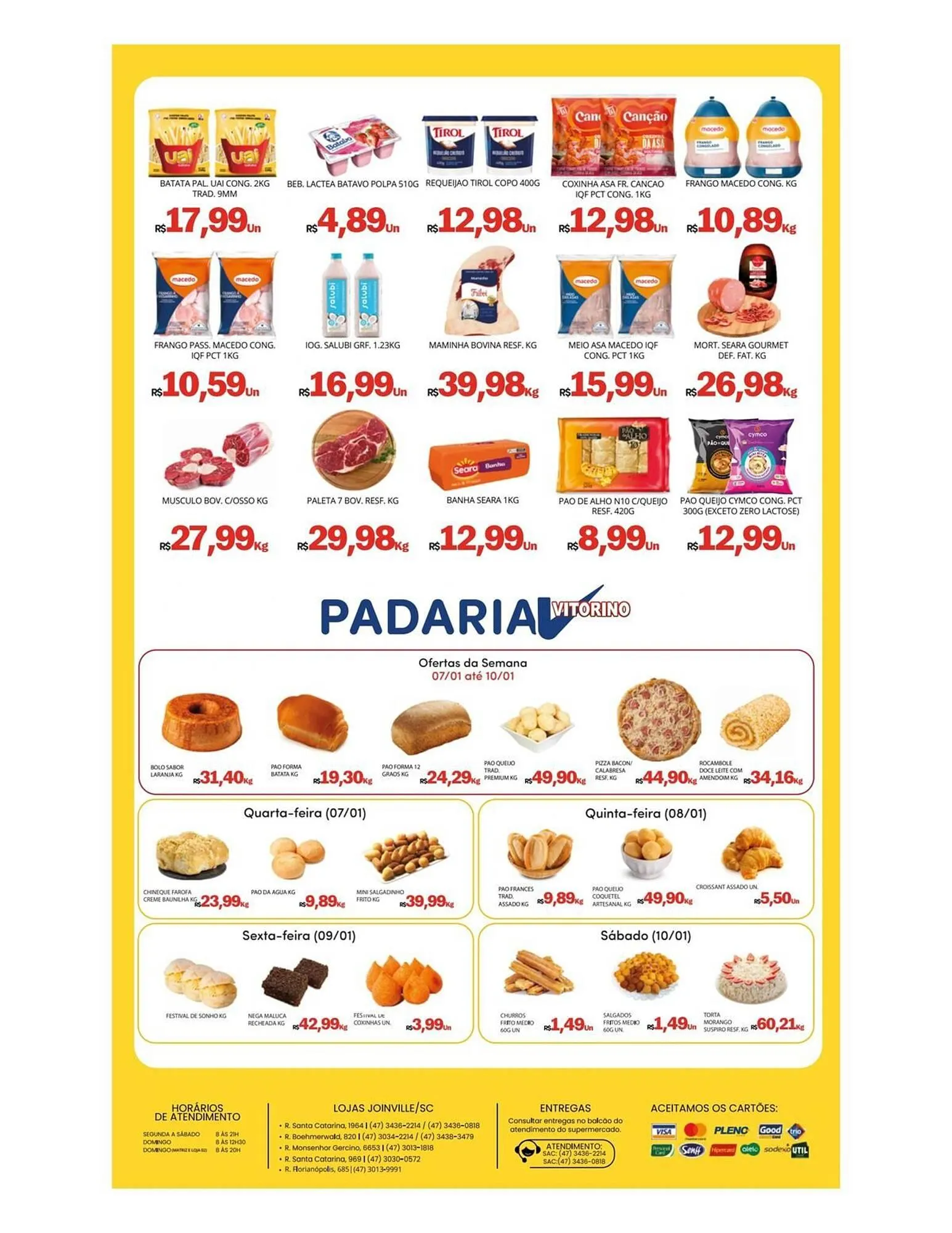 Encarte de Catálogo Supermercado Vitorino 7 de janeiro até 12 de janeiro 2026 - Pagina 4