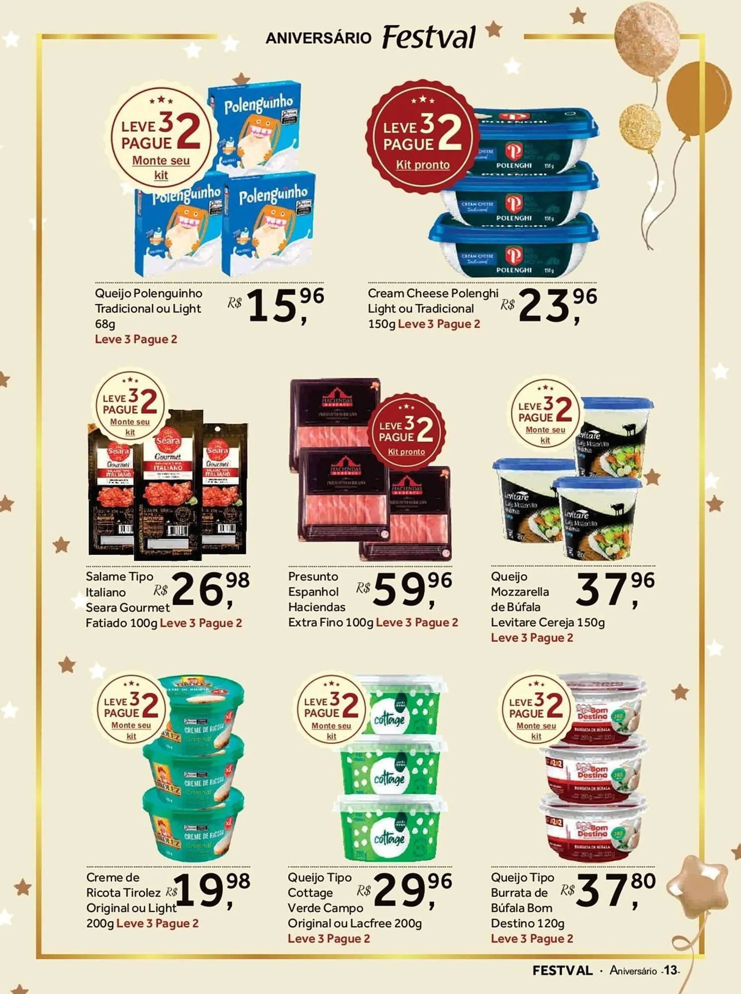 Encarte de Catálogo Festval 1 de julho até 15 de julho 2025 - Pagina 13