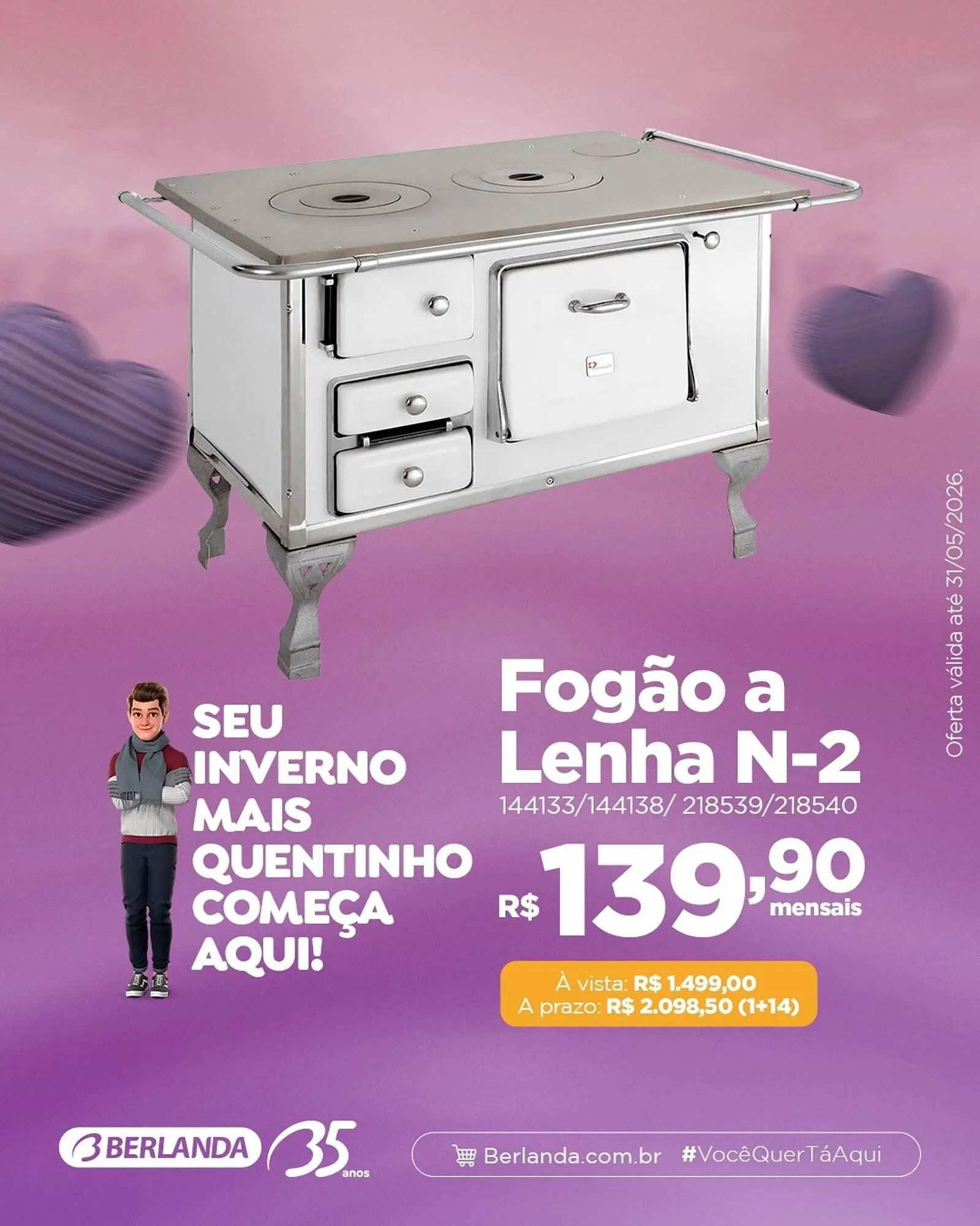 Encarte de Catálogo Berlanda 16 de maio até 31 de maio 2026 - Pagina 1