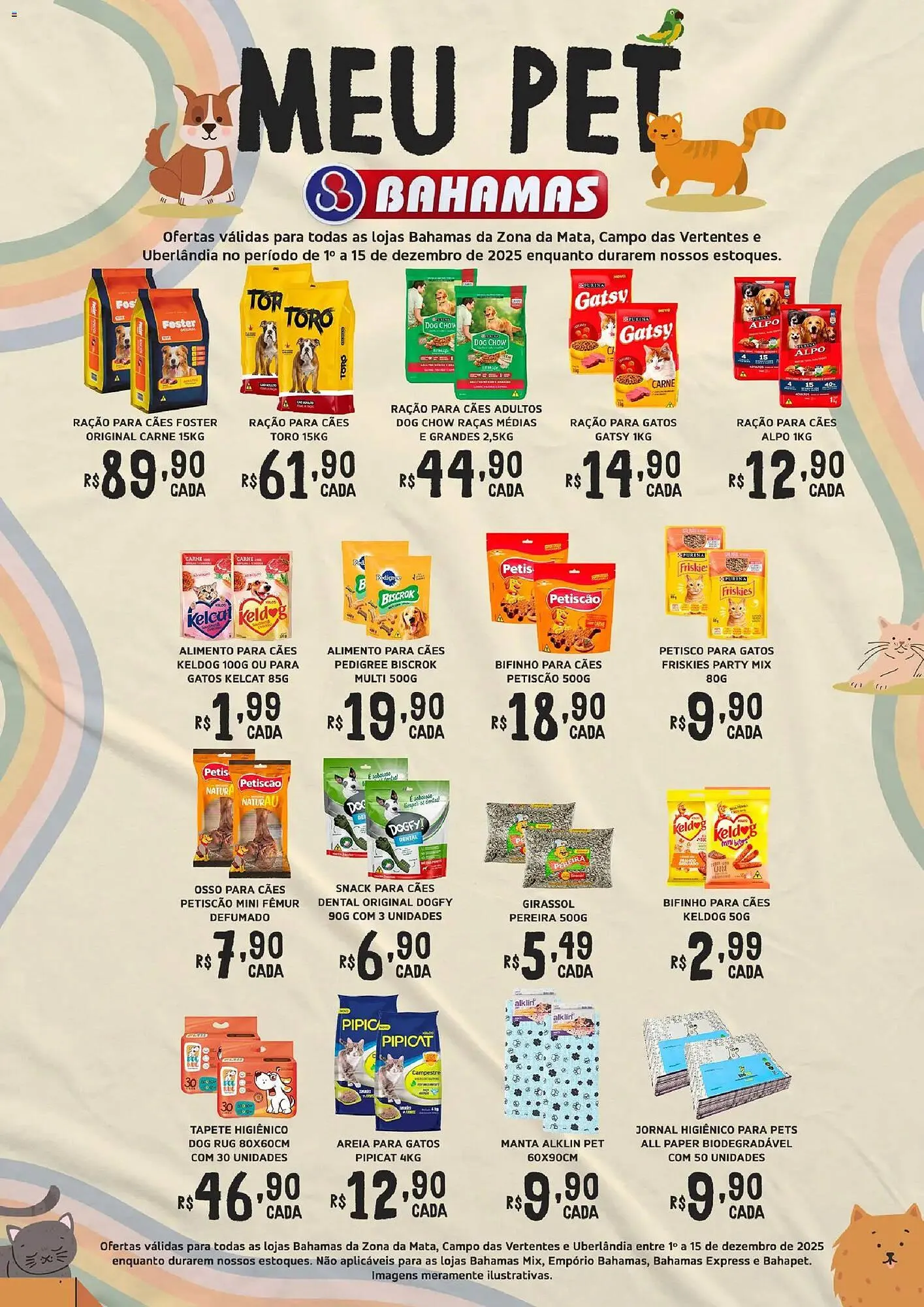 Encarte de Catálogo Bahamas Supermercados 1 de dezembro até 15 de dezembro 2025 - Pagina 1
