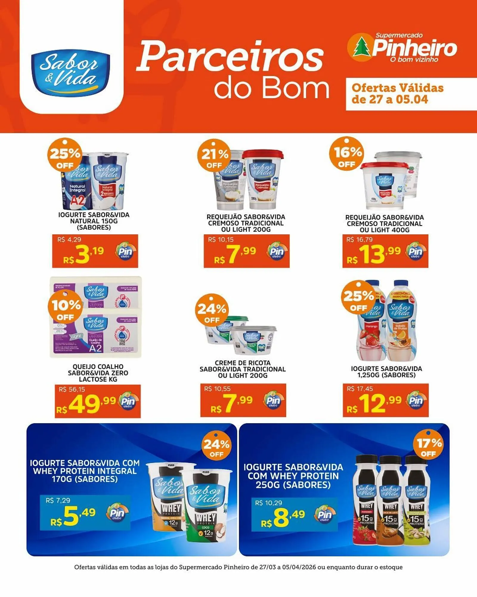 Encarte de Encarte Pinheiro Supermercado 27 de março até 5 de abril 2026 - Pagina 2