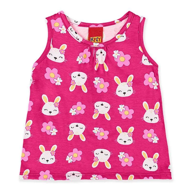 Blusa Infantil Feminina Kyly Meia Malha - 112315D1.40064.8