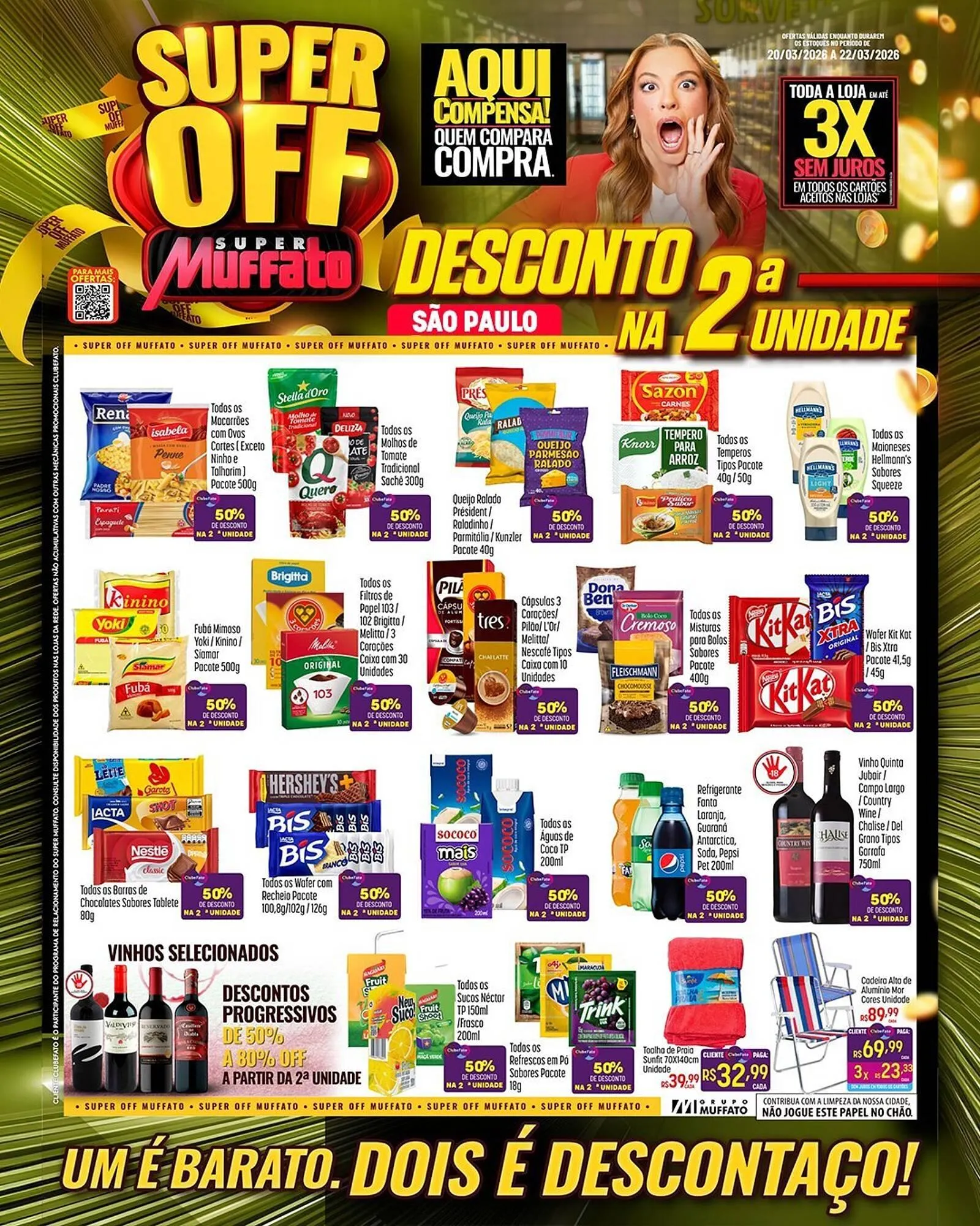 Encarte de Encarte Muffato 20 de março até 22 de março 2026 - Pagina 1