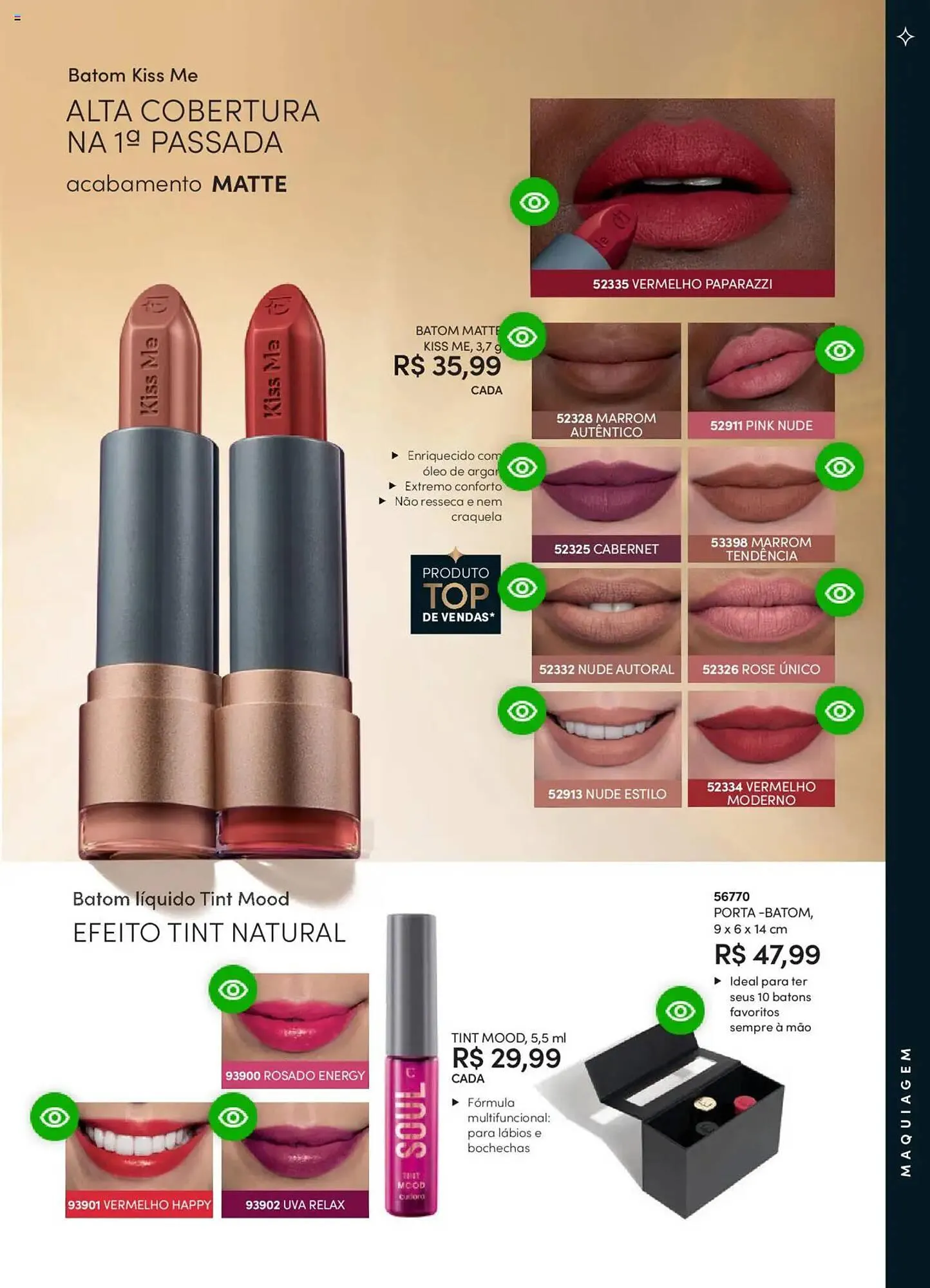 Encarte de Catálogo Eudora 25 de junho até 17 de julho 2025 - Pagina 57