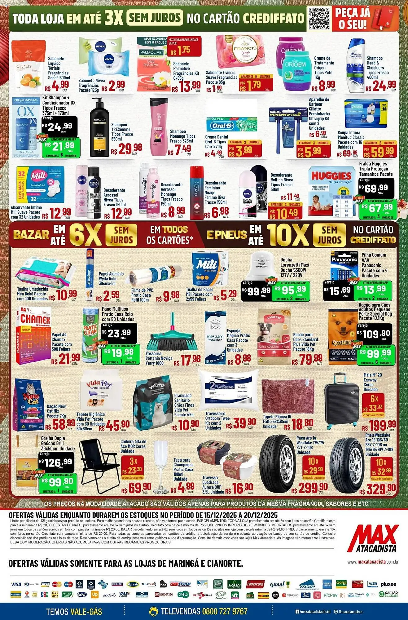 Encarte de Encarte Max Atacadista 15 de dezembro até 20 de dezembro 2025 - Pagina 8