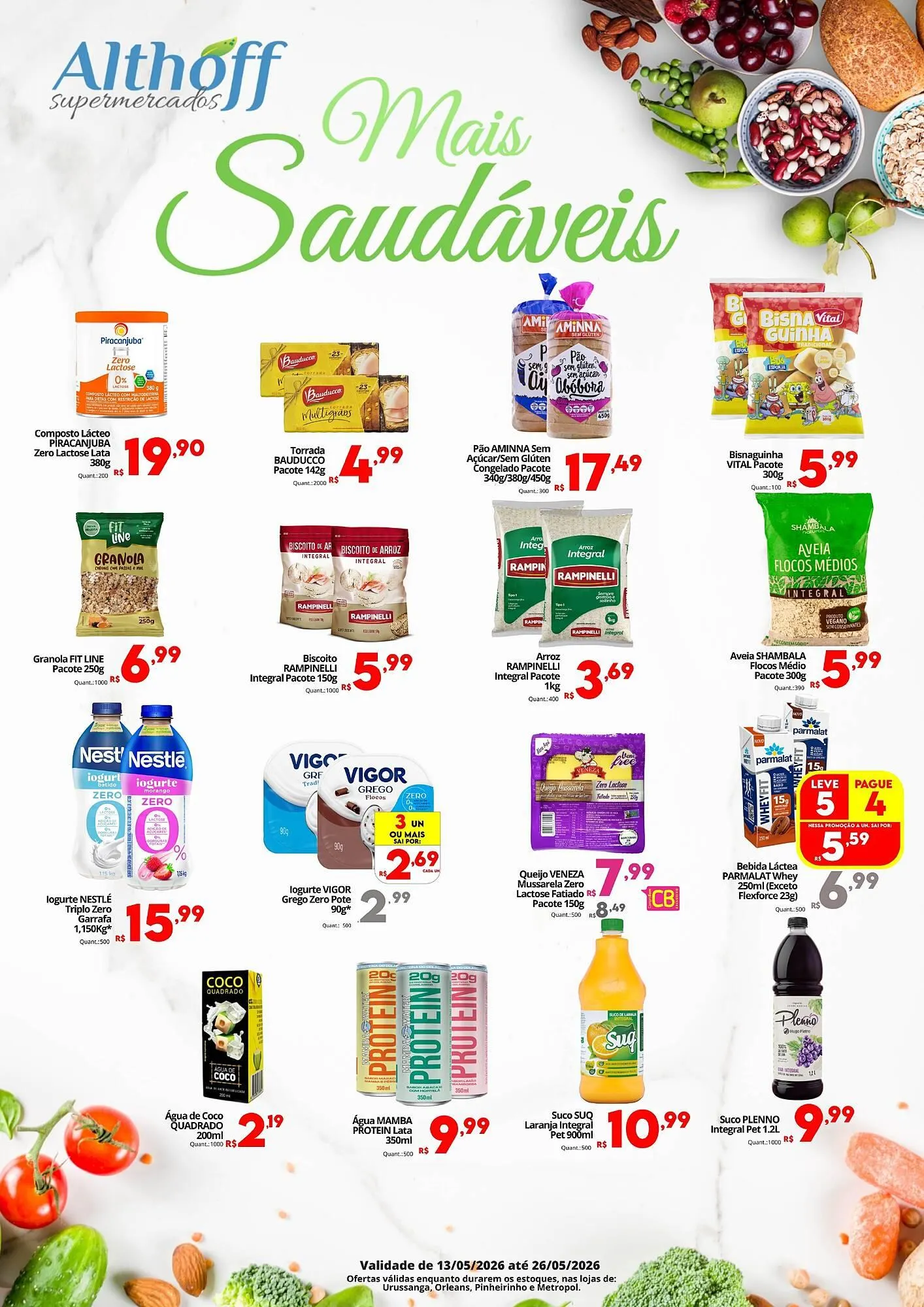 Encarte de Encarte Althoff Supermercados 14 de maio até 26 de maio 2026 - Pagina 6