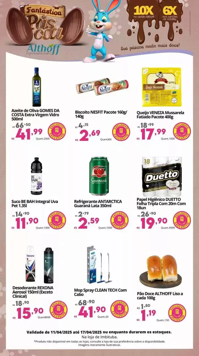 Encarte de Encarte Semanal - F01 (11 a 17/04). 11 de abril até 17 de abril 2025 - Pagina 1