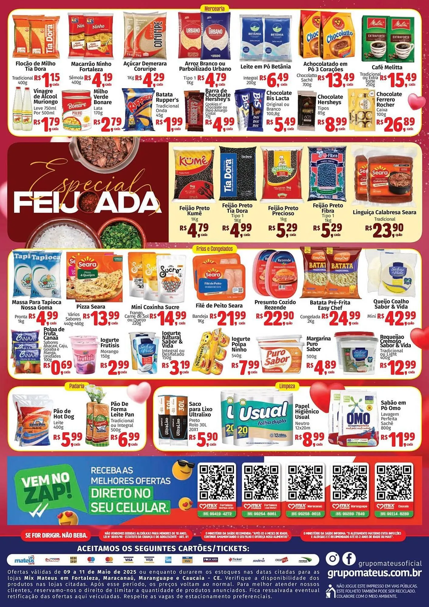 Encarte de Catálogo Supermercados Mateus 9 de maio até 11 de maio 2025 - Pagina 2