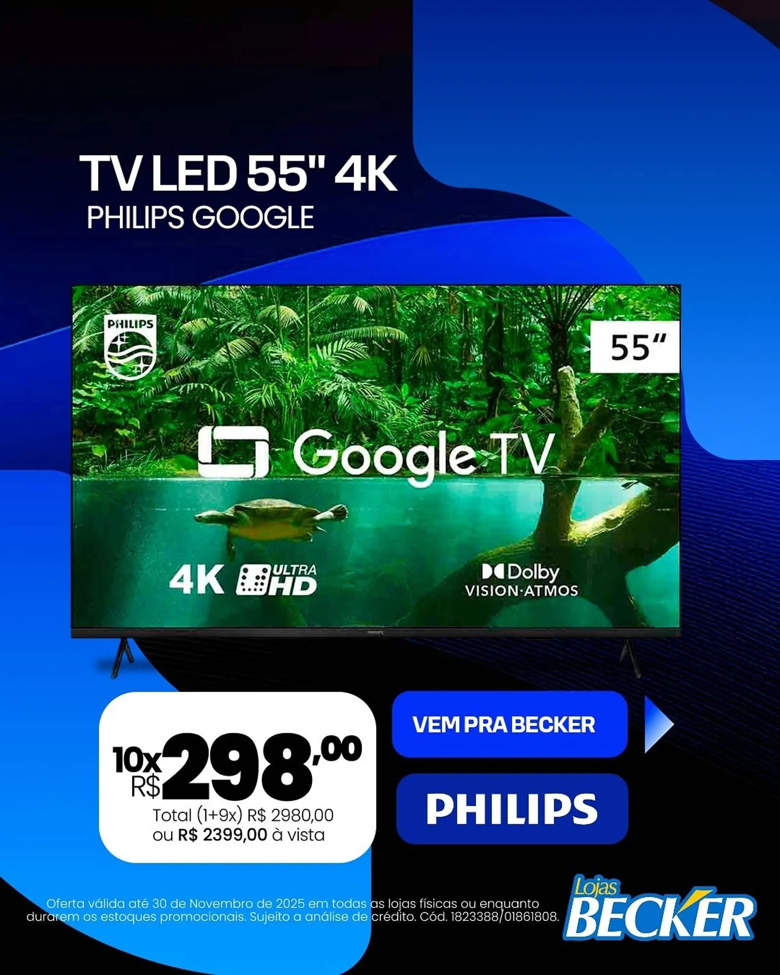 Encarte de Folheto Lojas Becker 6 de novembro até 30 de novembro 2025 - Pagina 1