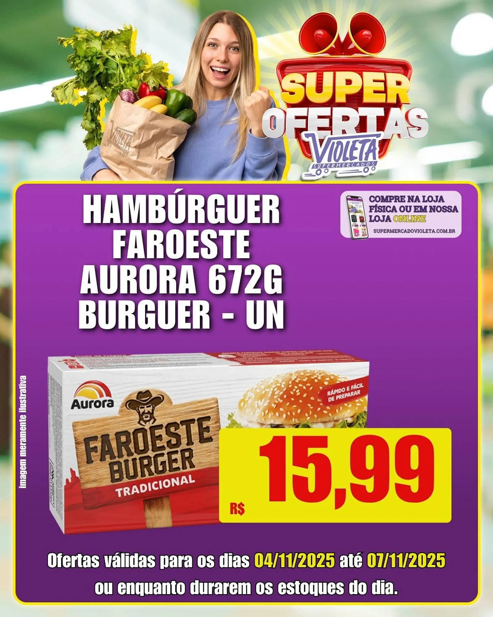 Encarte de Catálogo Violeta Supermercados 4 de novembro até 7 de novembro 2025 - Pagina 2