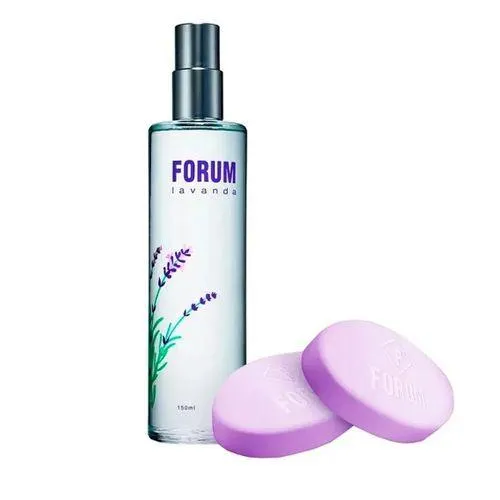 Kit Forum Lavanda (Deo Colônia 150ml + 2 Sabonetes 90g)