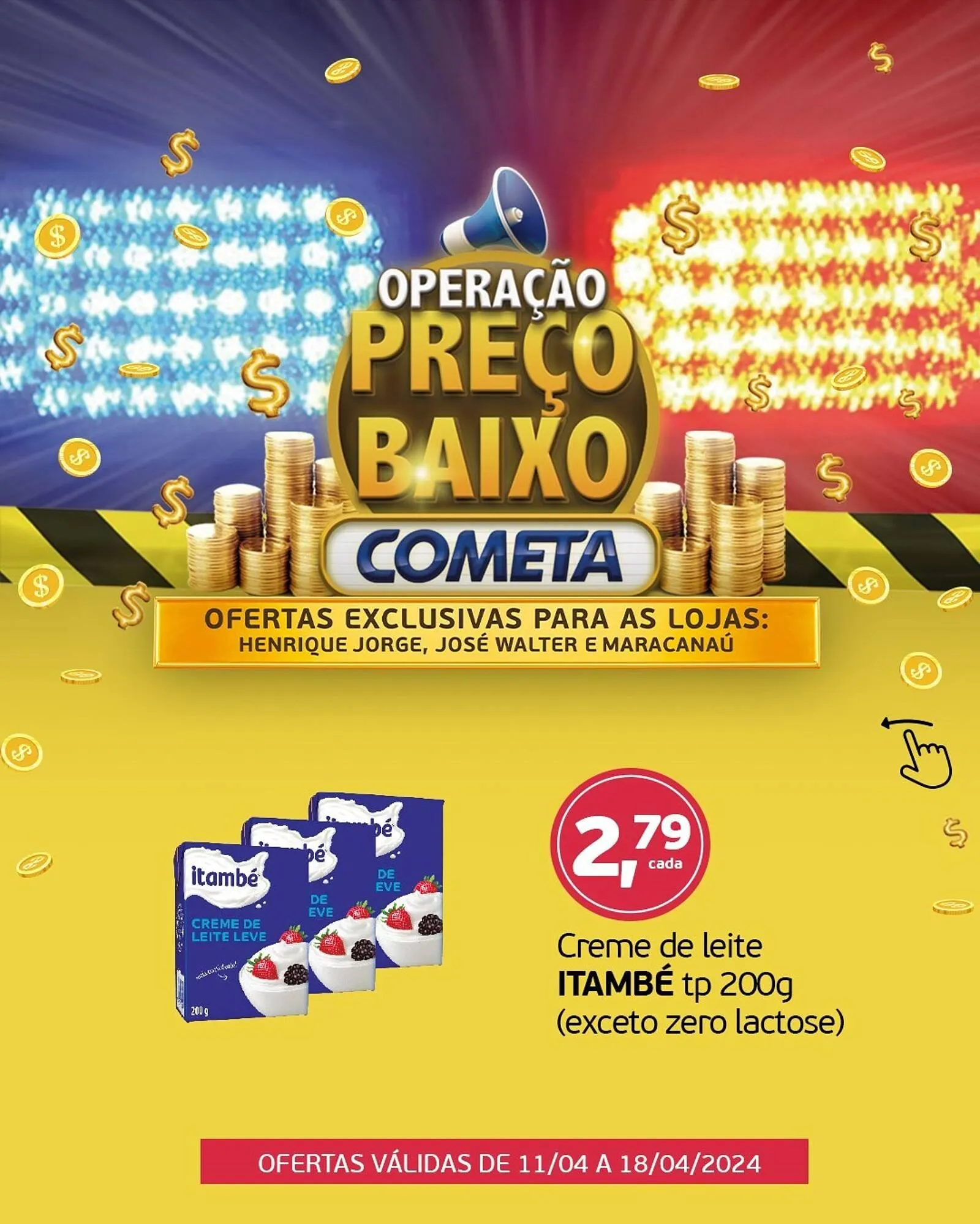 Encarte de Catálogo Cometa Supermercados 15 de abril até 18 de abril 2024 - Pagina 4