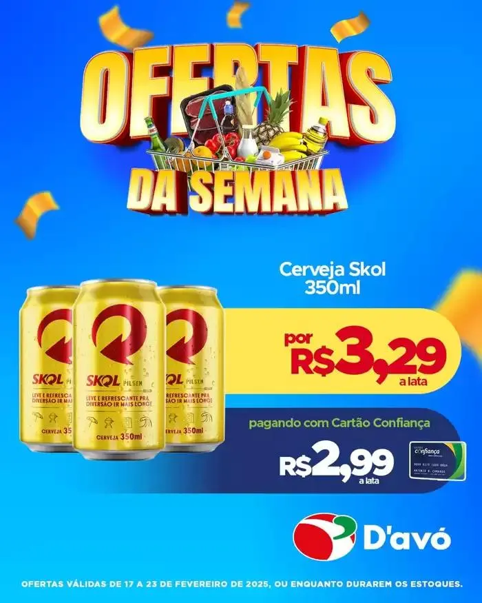 Encarte de Encarte D'avó Supermercado 21 de fevereiro até 23 de fevereiro 2025 - Pagina 3