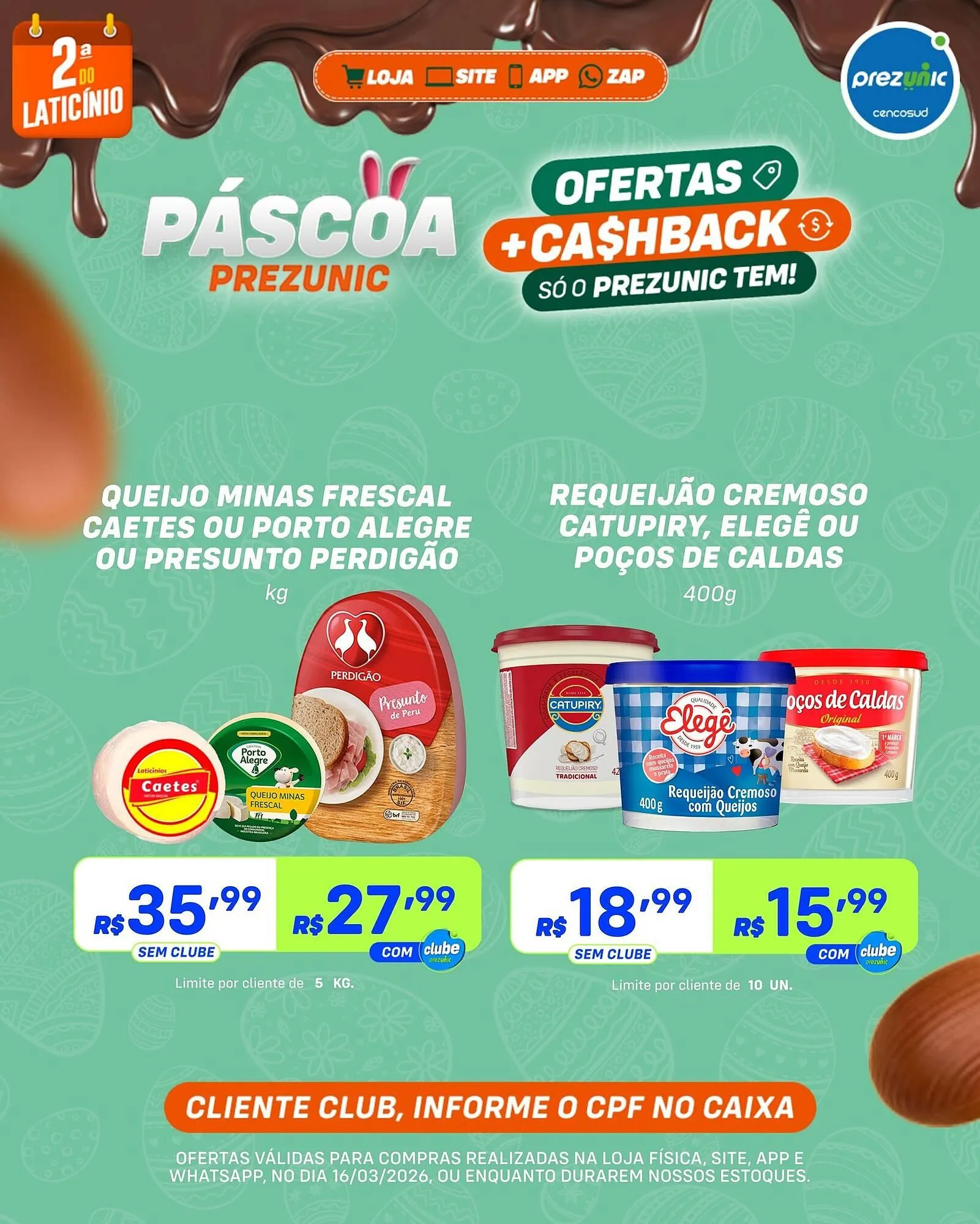 Encarte de Encarte Prezunic 16 de março até 16 de março 2026 - Pagina 2
