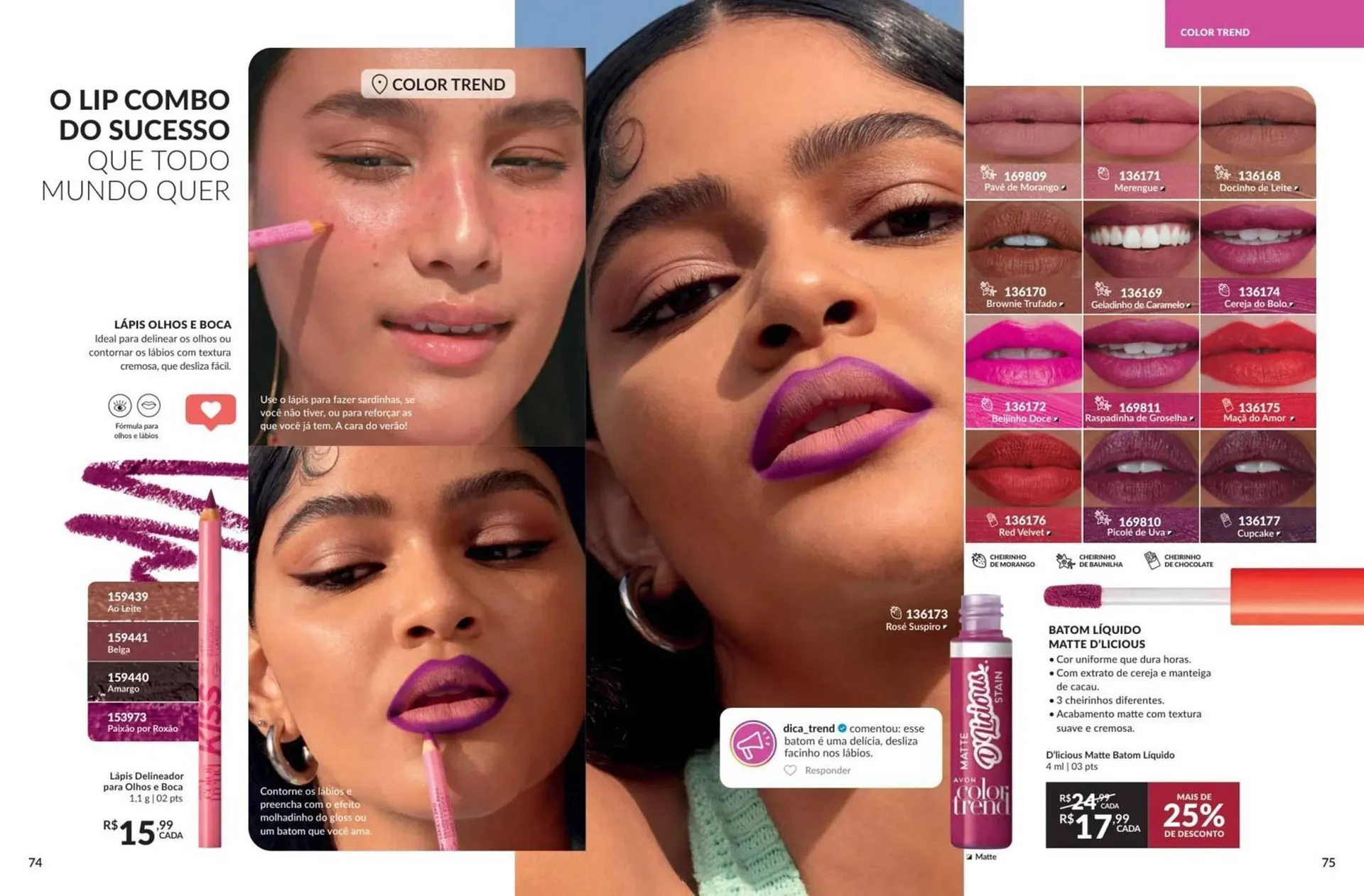 Encarte de Catálogo Avon 1 de março até 31 de março 2026 - Pagina 38