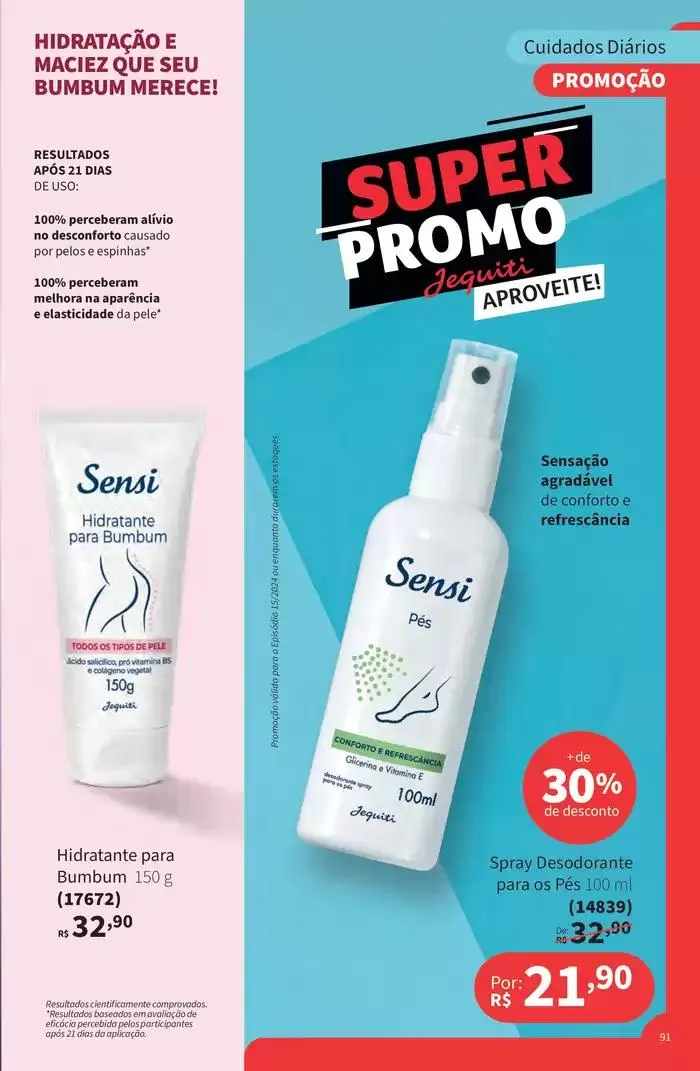 Encarte de Natal Jequiti 1 de novembro até 30 de novembro 2024 - Pagina 91