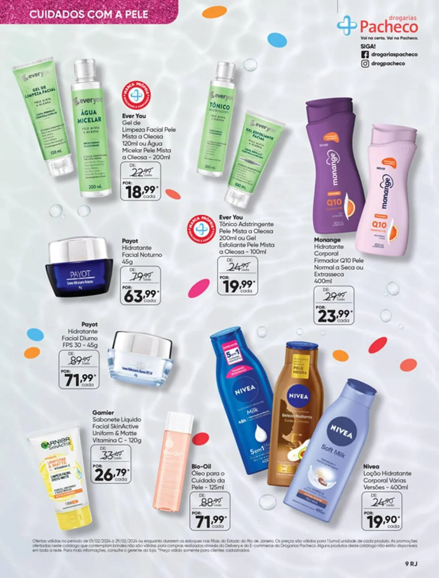 Encarte de Catálogo Drogarias Pacheco 1 de fevereiro até 29 de fevereiro 2024 - Pagina 9