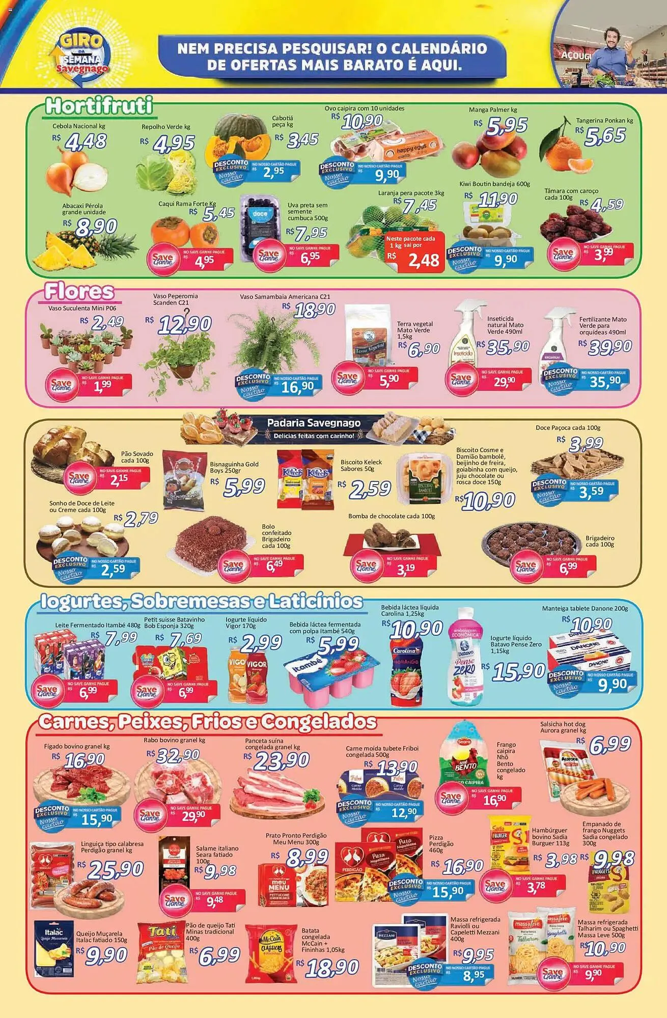 Encarte de Catálogo Supermercados Savegnago 14 de maio até 17 de maio 2026 - Pagina 2