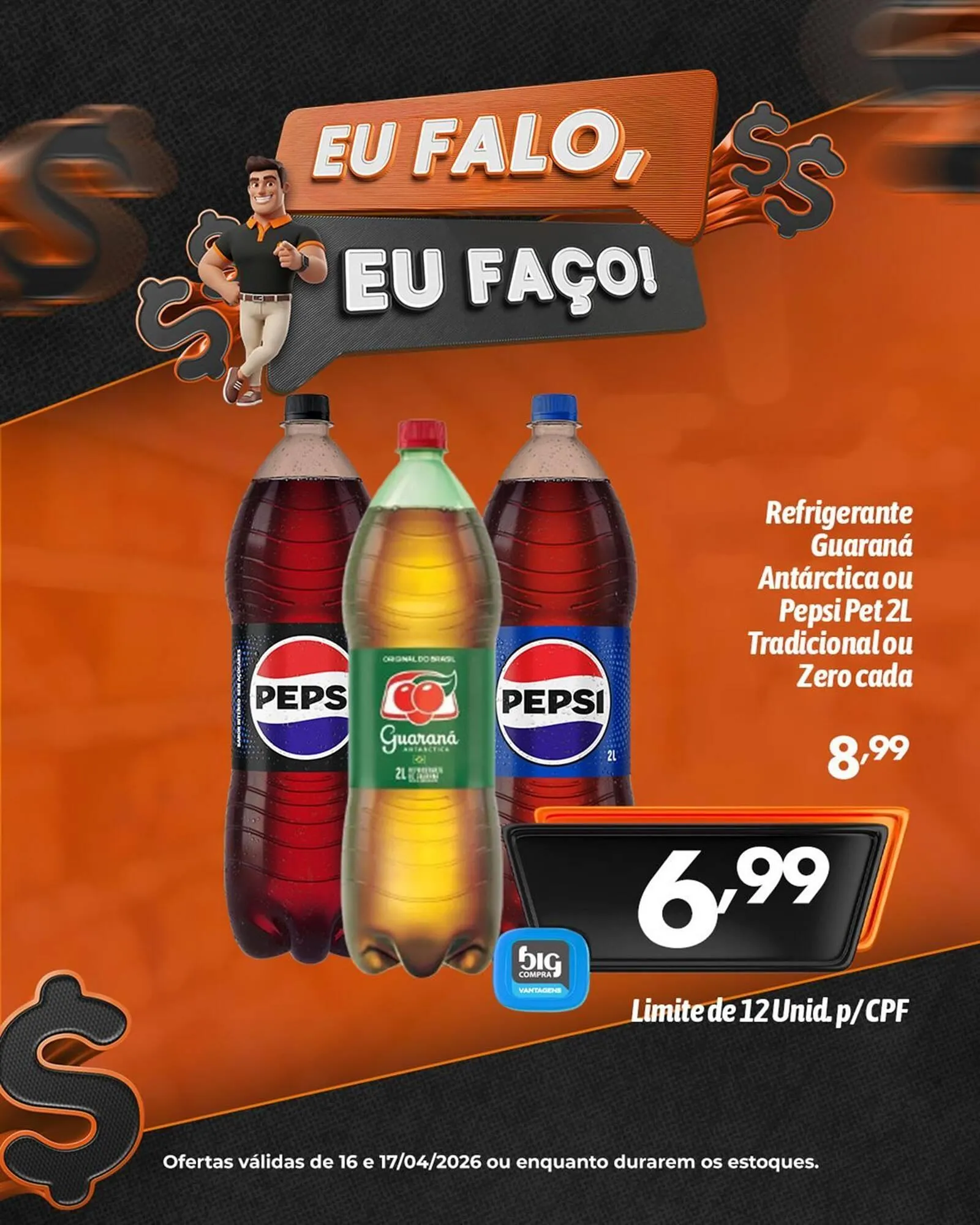 Encarte de Catálogo Supermercados Big Compra 16 de abril até 17 de abril 2026 - Pagina 3