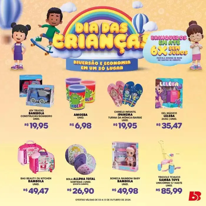 Encarte de Dia Das Crianças 4 de outubro até 13 de outubro 2024 - Pagina 3