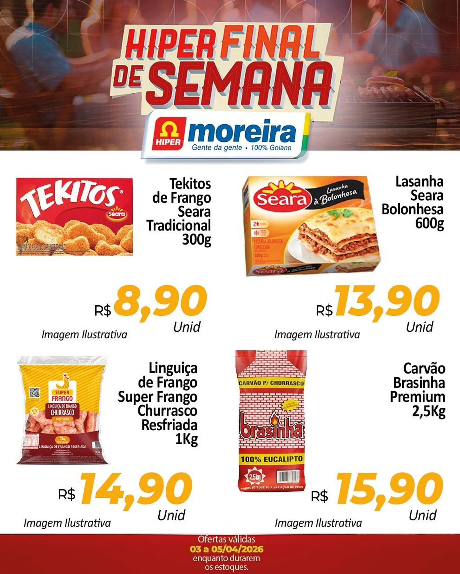 Encarte de Catálogo Hiper Moreira 3 de abril até 5 de abril 2026 - Pagina 8