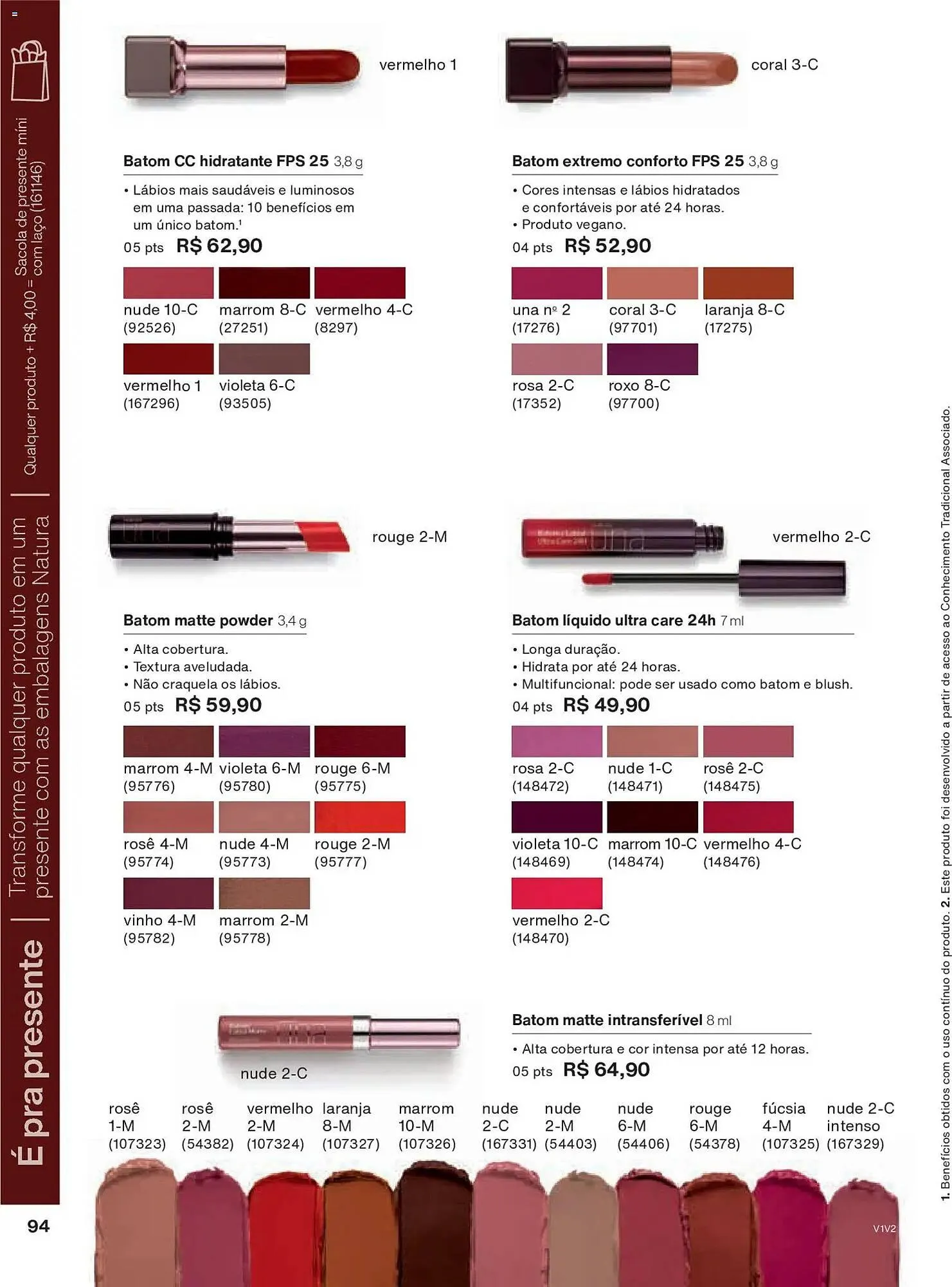 Encarte de Catálogo Natura 30 de outubro até 27 de novembro 2025 - Pagina 94