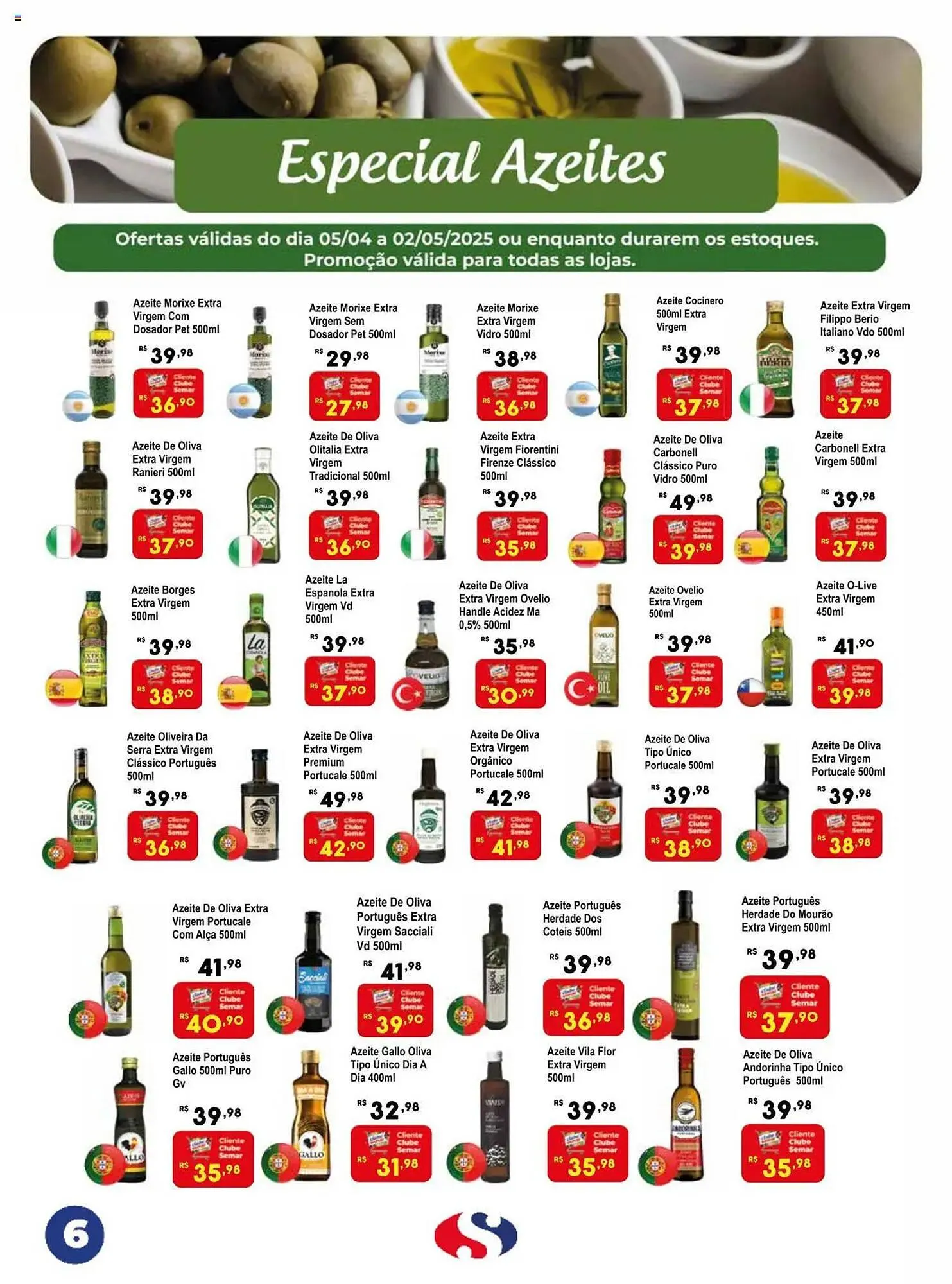 Encarte de Catálogo Semar Supermercado 5 de abril até 2 de maio 2025 - Pagina 6