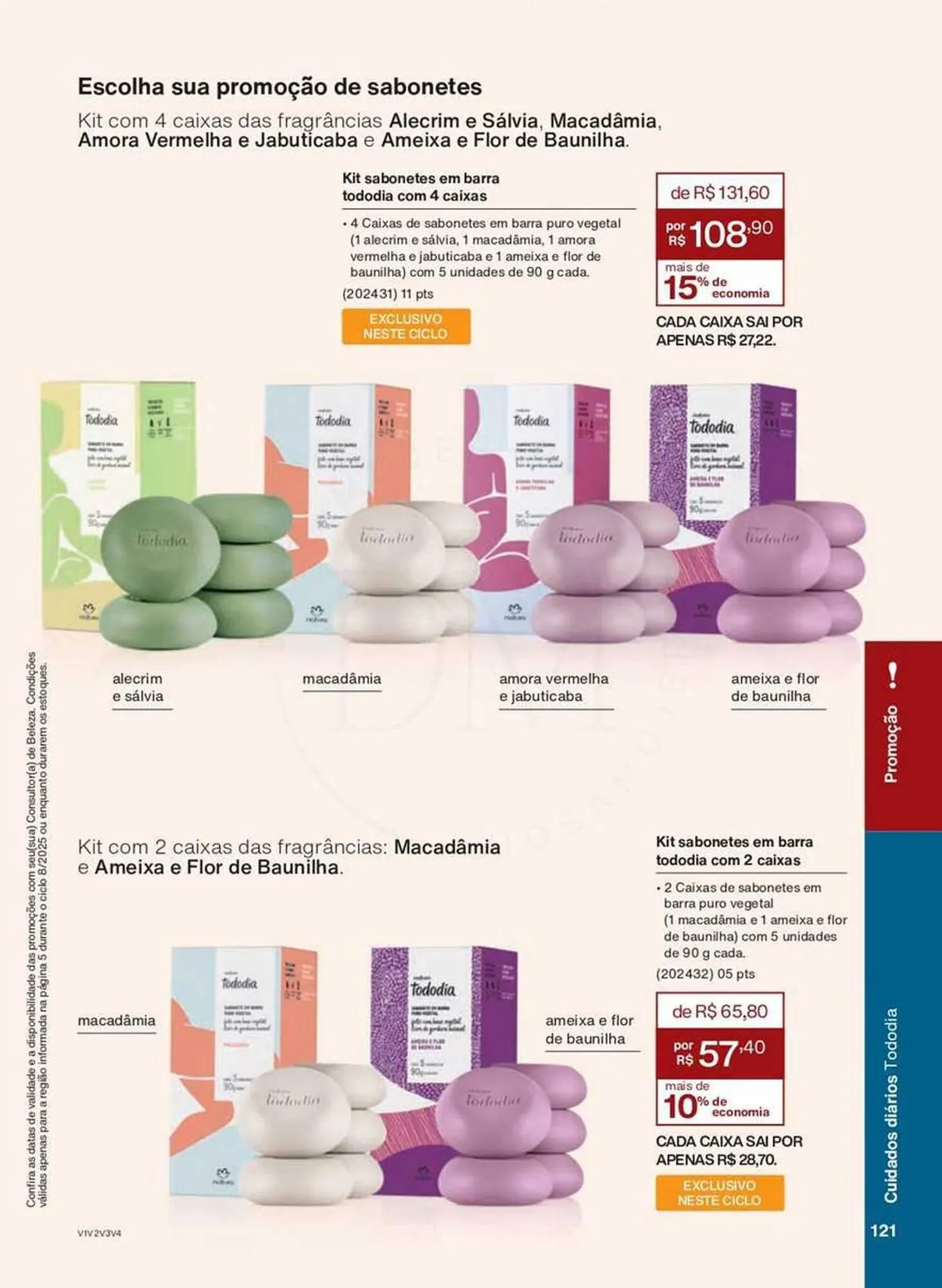 Encarte de Catálogo Natura 24 de abril até 30 de maio 2025 - Pagina 121