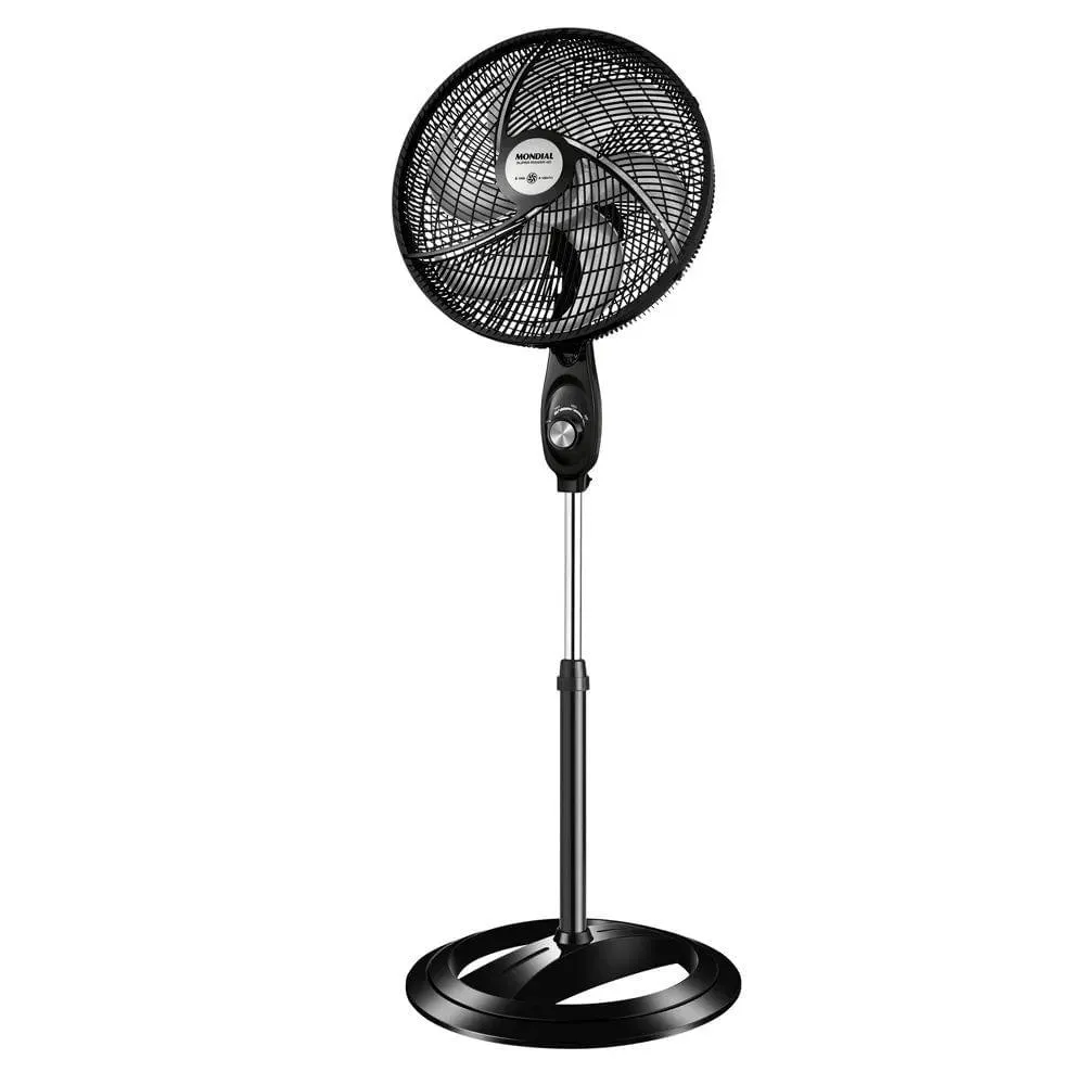 Ventilador de Coluna Mondial Super Power VSP-40C-NB 6 Pás 40cm Preto/Prata 127V