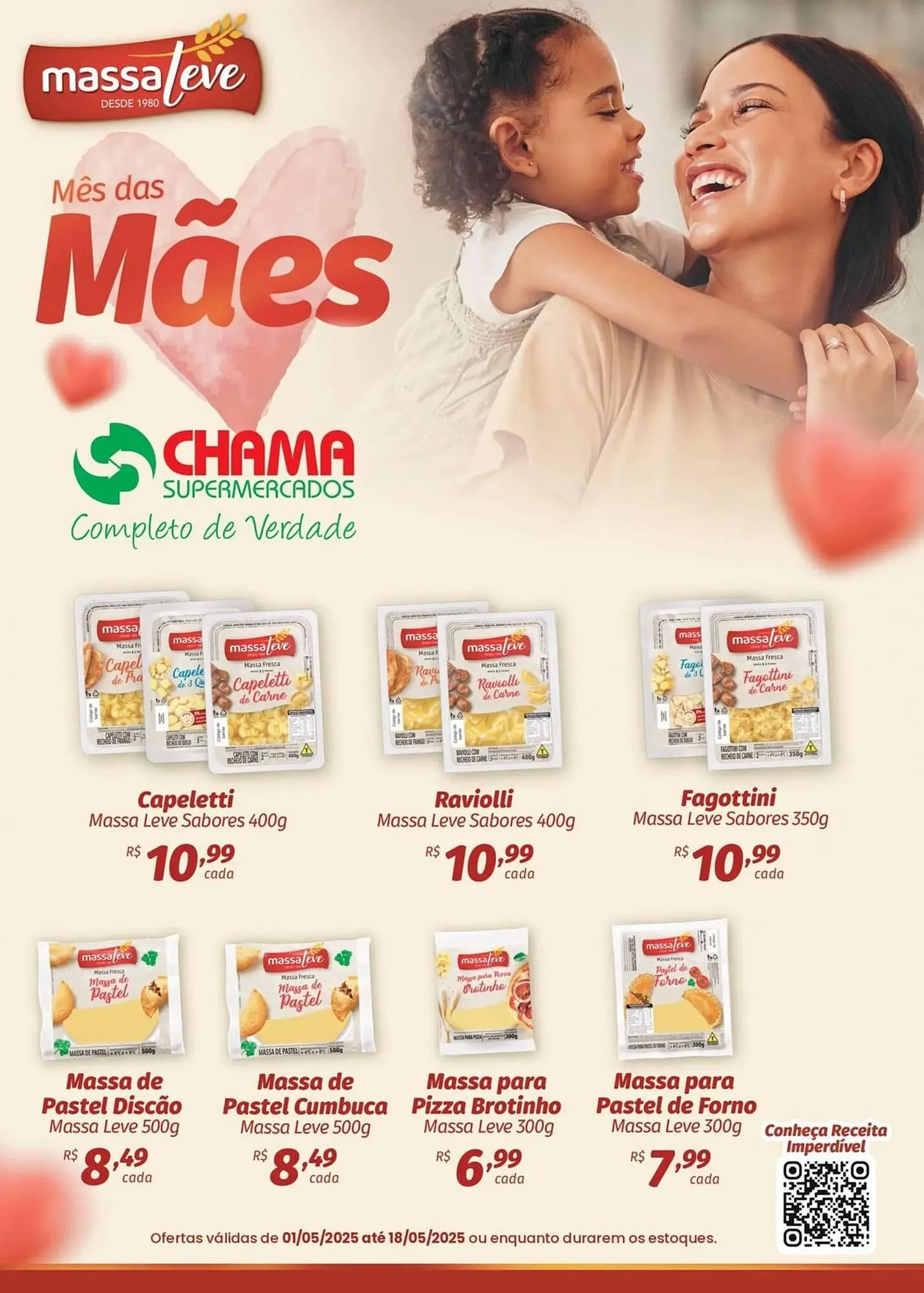 Encarte de Catálogo Chama Supermercados 1 de maio até 18 de maio 2025 - Pagina 1