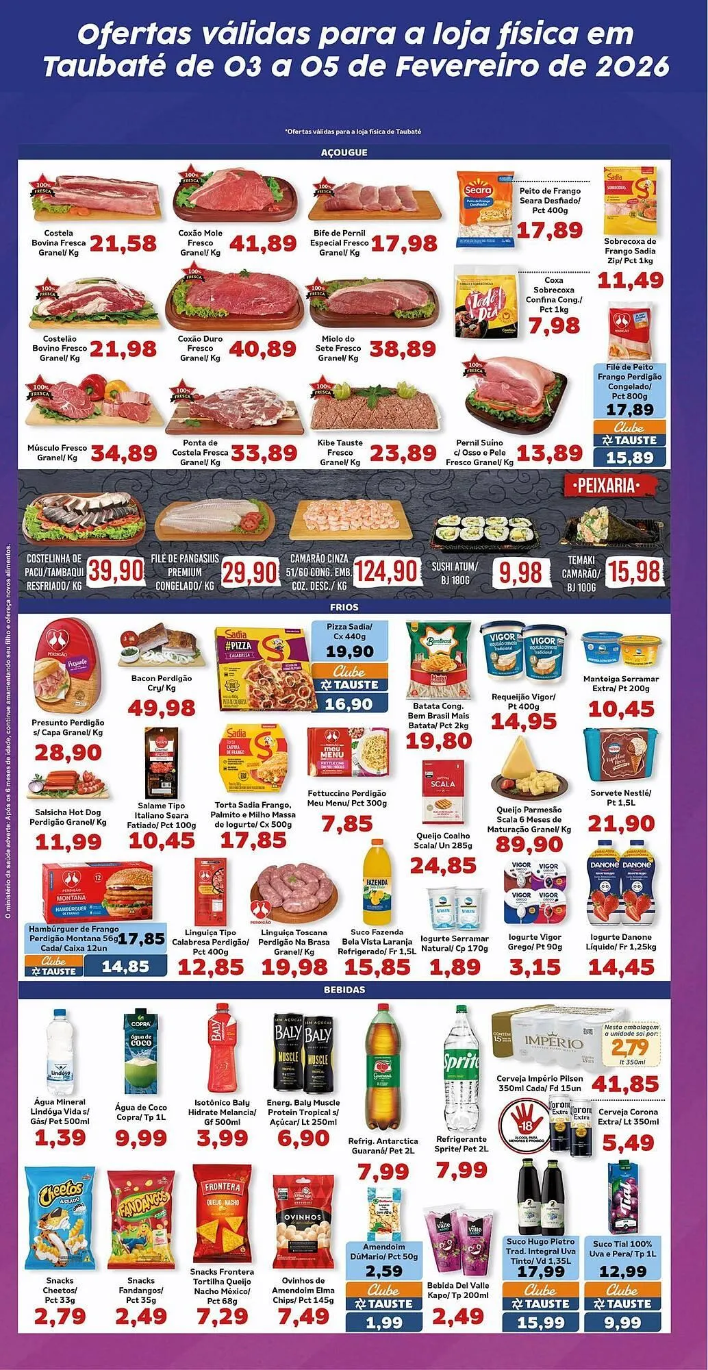 Encarte de Catálogo Supermercados Tauste 3 de fevereiro até 5 de fevereiro 2026 - Pagina 4