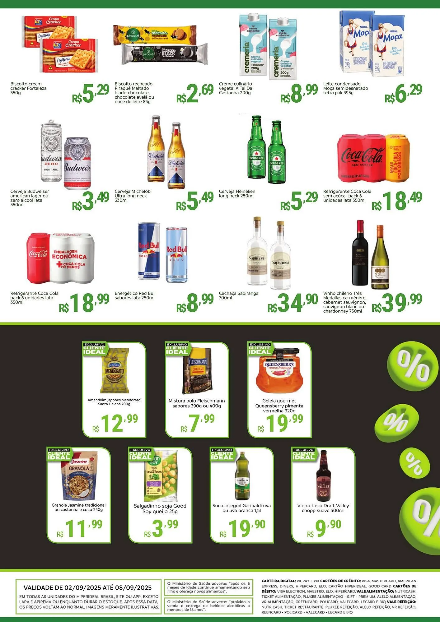 Encarte de catálogo Hiperideal Supermercados 2 de setembro até 8 de setembro 2025 - Pagina 3
