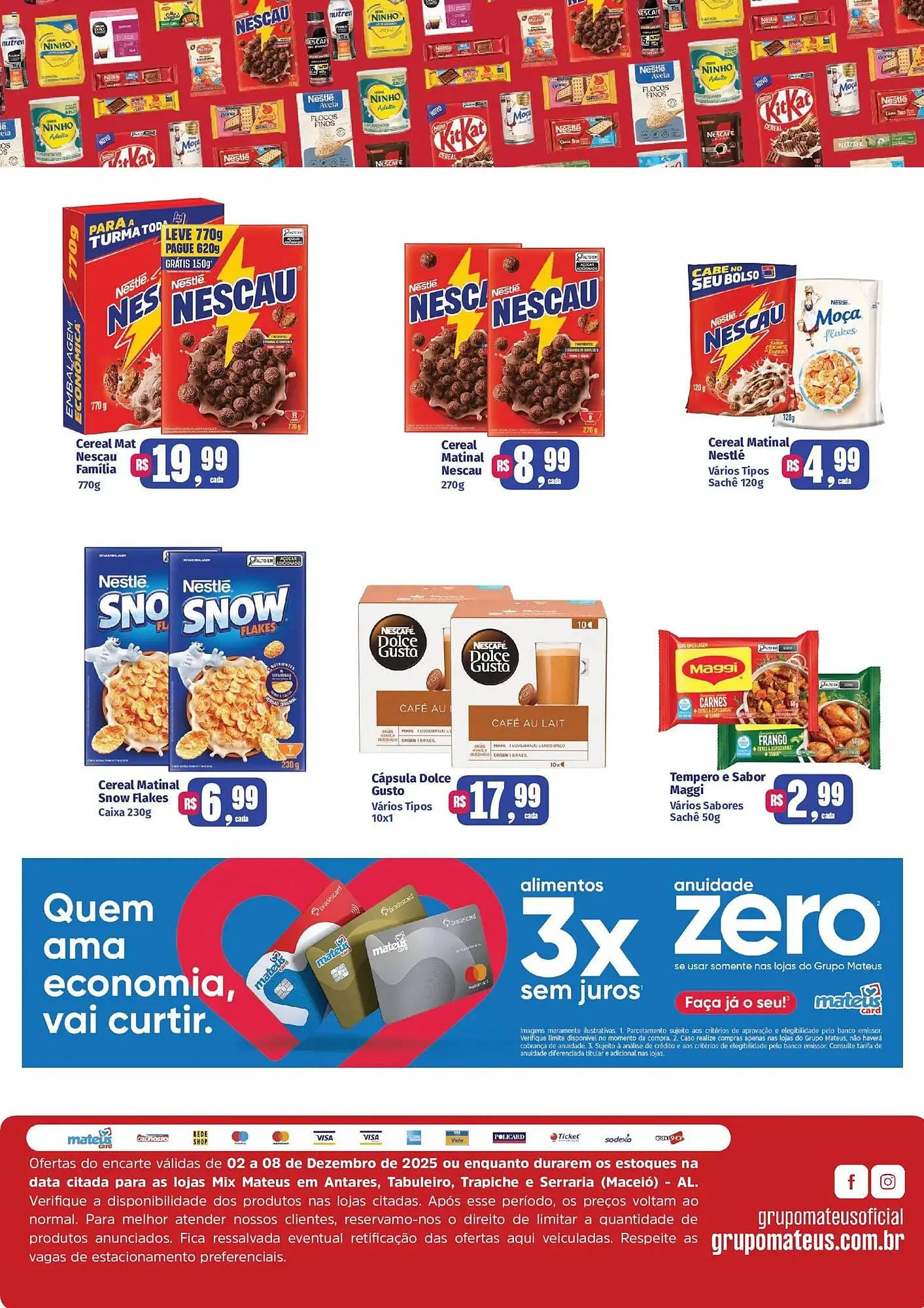 Encarte de Catálogo Supermercados Mateus 2 de dezembro até 8 de dezembro 2025 - Pagina 2