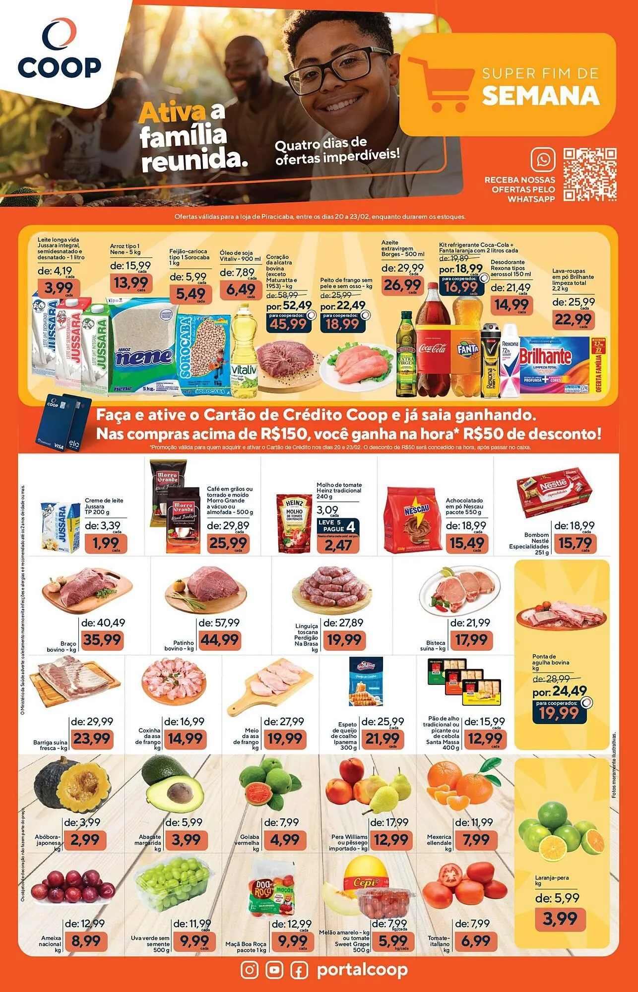 Encarte de Folheto Coop 20 de fevereiro até 23 de fevereiro 2026 - Pagina 1