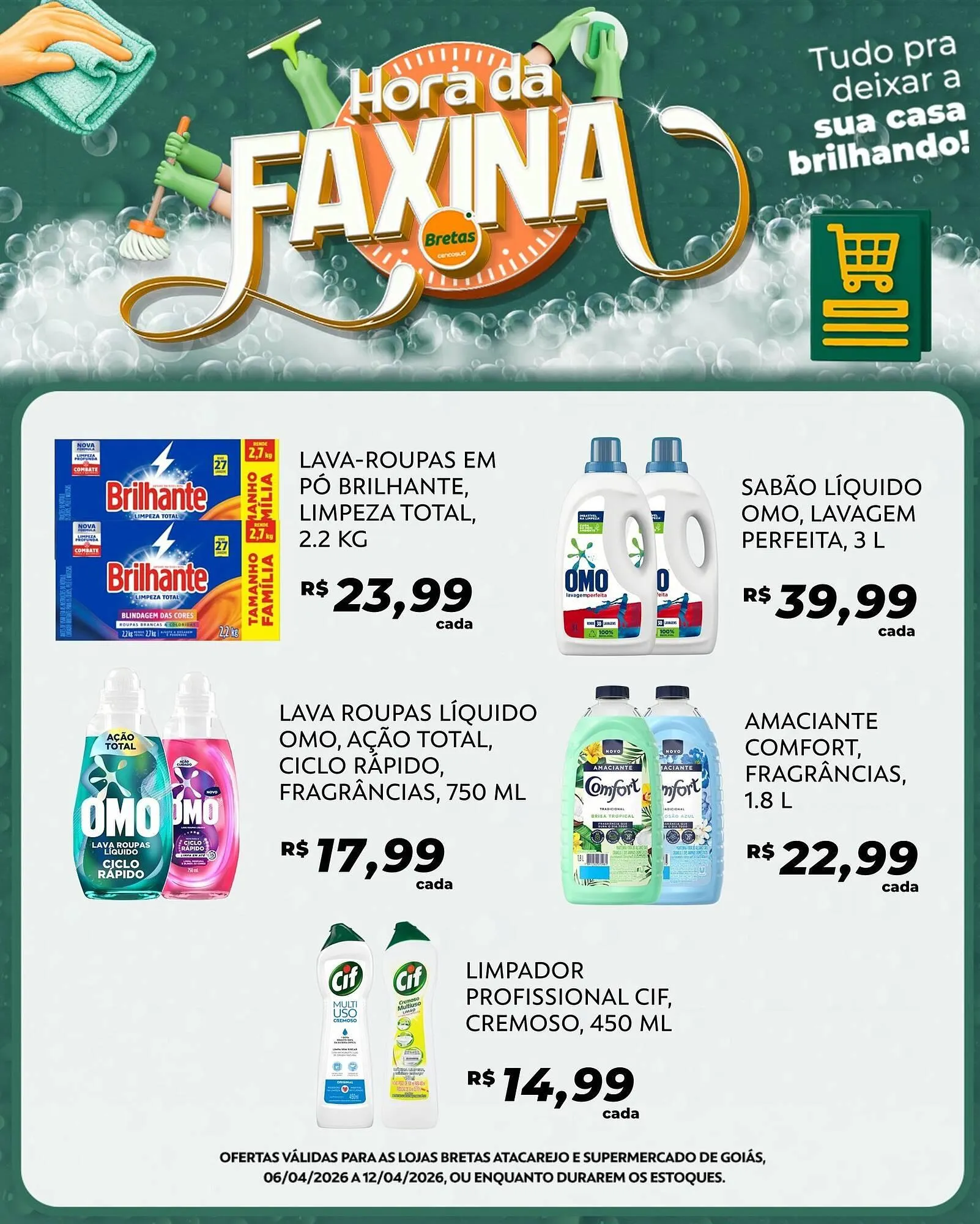 Encarte de Catálogo Supermercados Bretas 7 de abril até 12 de abril 2026 - Pagina 4