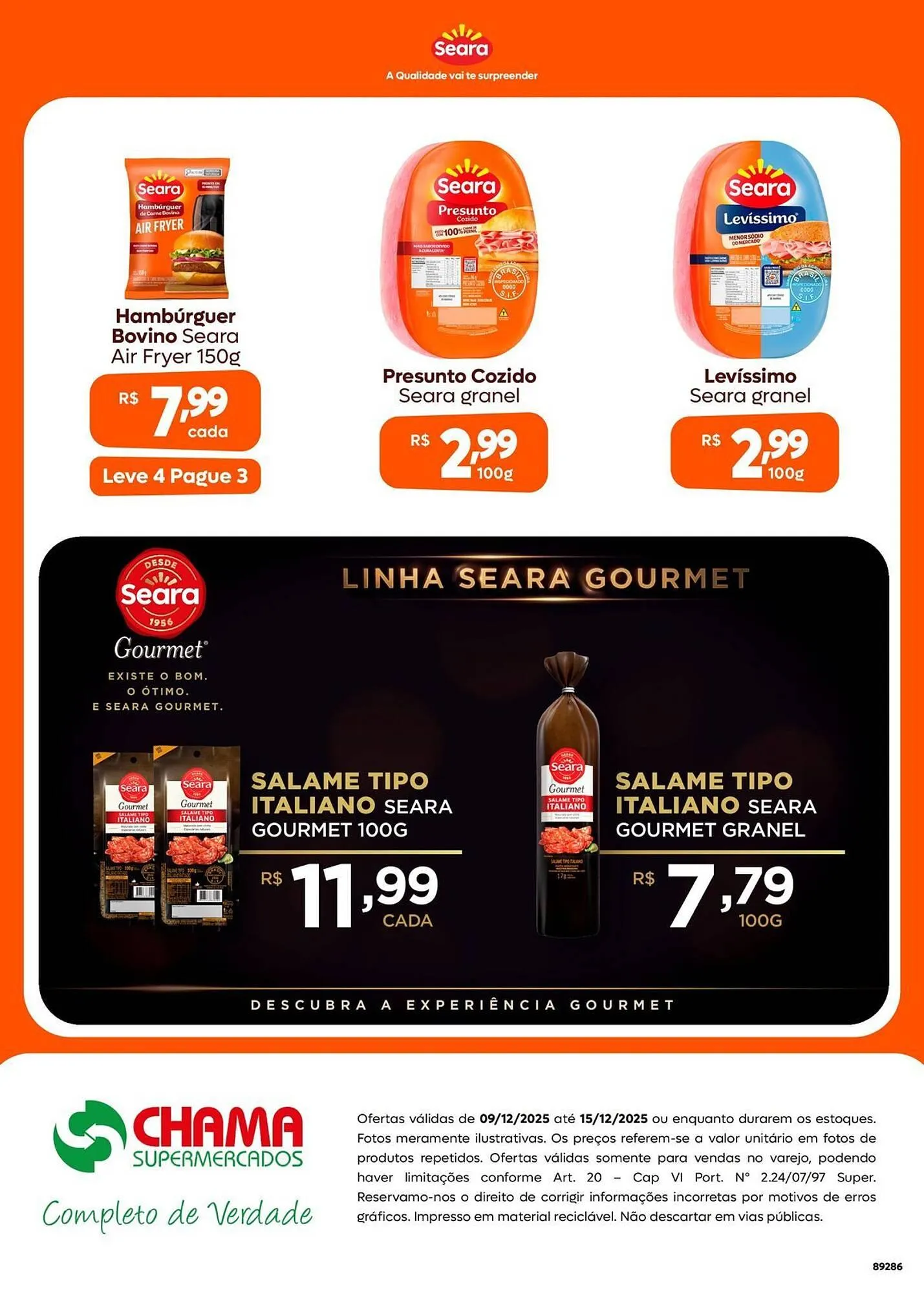 Encarte de Catálogo Chama Supermercados 9 de dezembro até 15 de dezembro 2025 - Pagina 2
