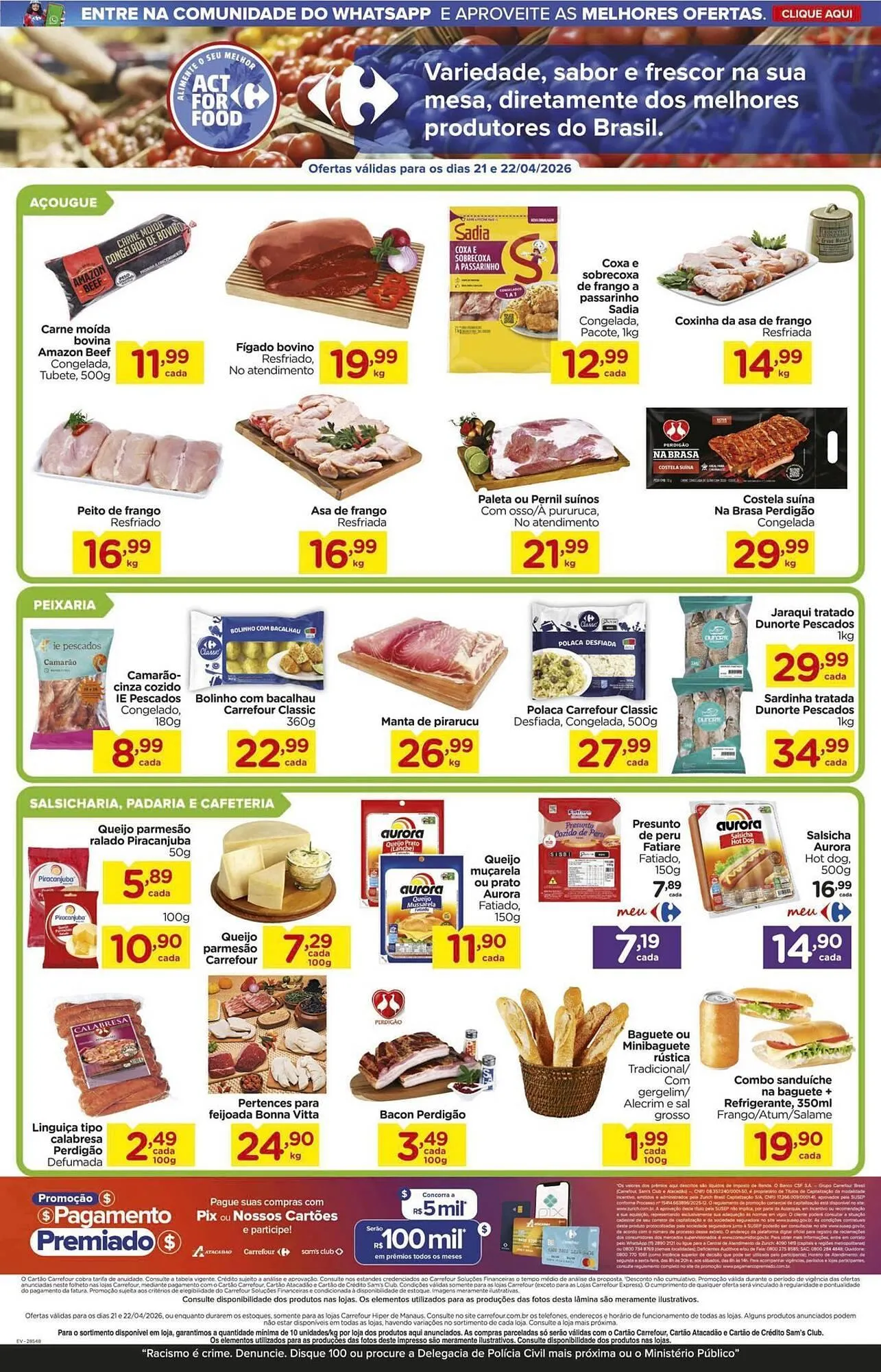 Encarte de Folheto Carrefour 21 de abril até 22 de abril 2026 - Pagina 2
