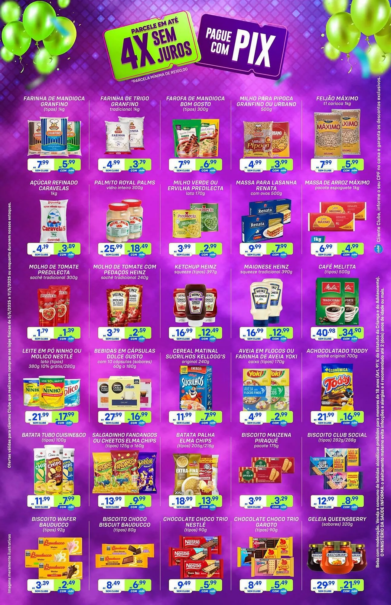 Encarte de Catálogo Prezunic 5 de maio até 11 de maio 2025 - Pagina 3