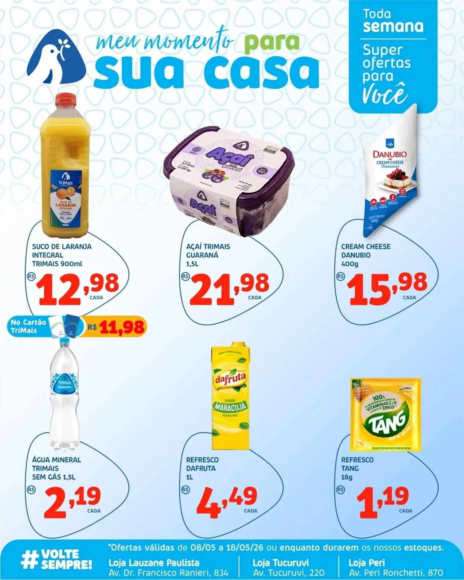 Encarte de Catálogo Trimais Supermercado 13 de maio até 18 de maio 2026 - Pagina 7