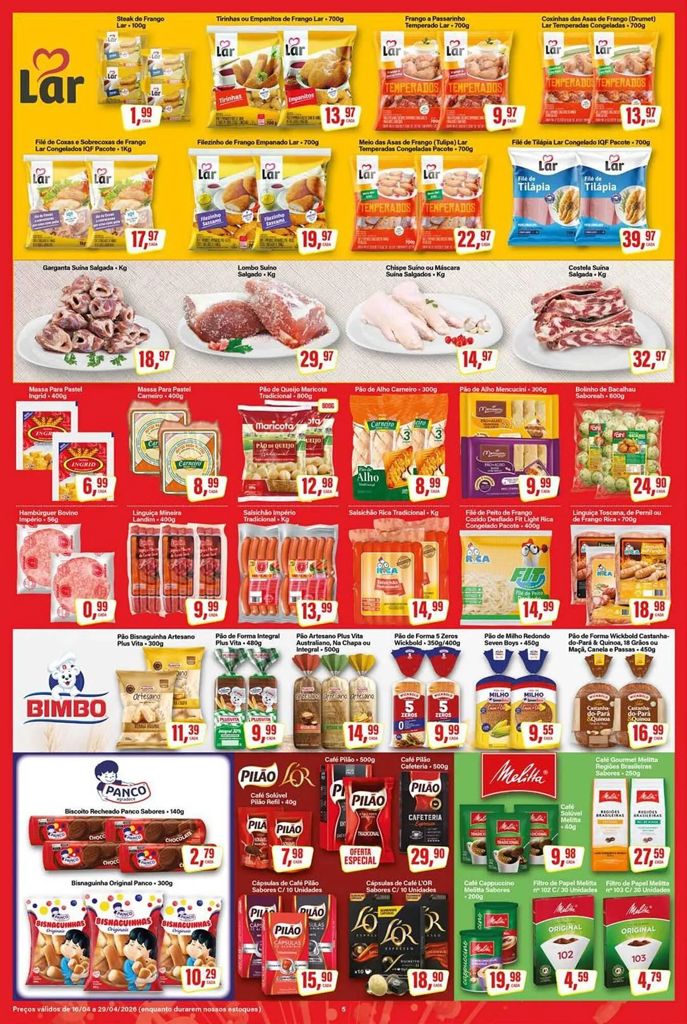 Encarte de Encarte Rede Supermarket 16 de abril até 29 de abril 2026 - Pagina 5