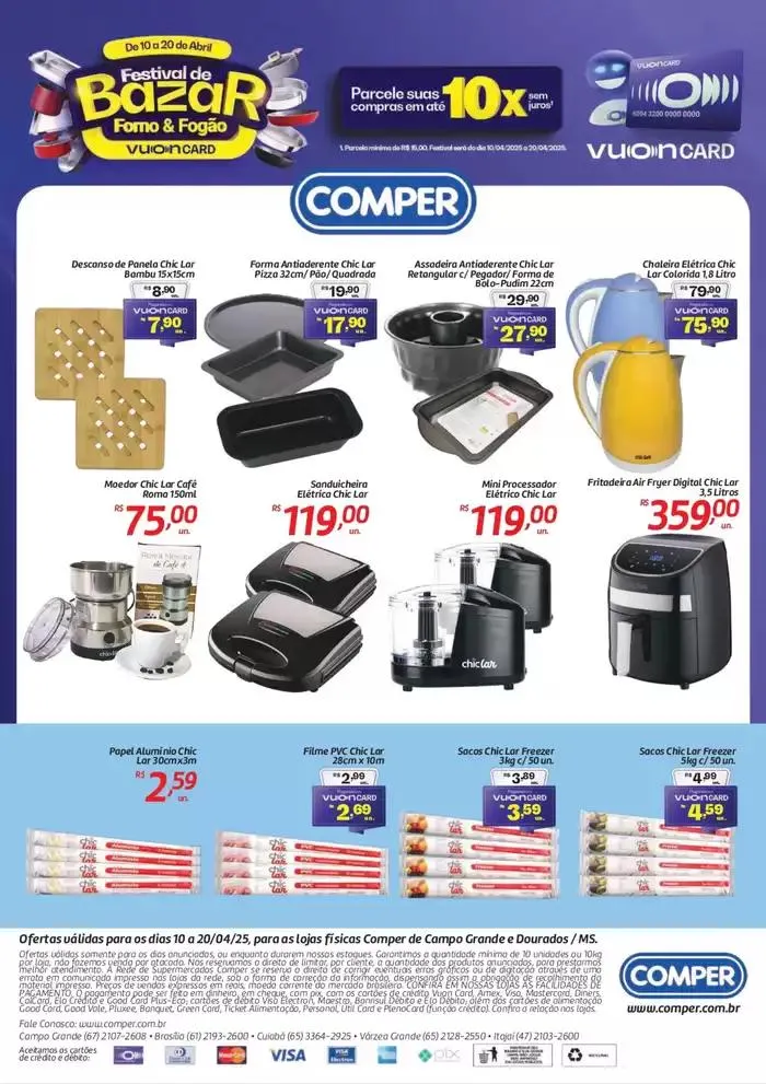 Encarte de Festival Forno & Fogão 11 de abril até 20 de abril 2025 - Pagina 2